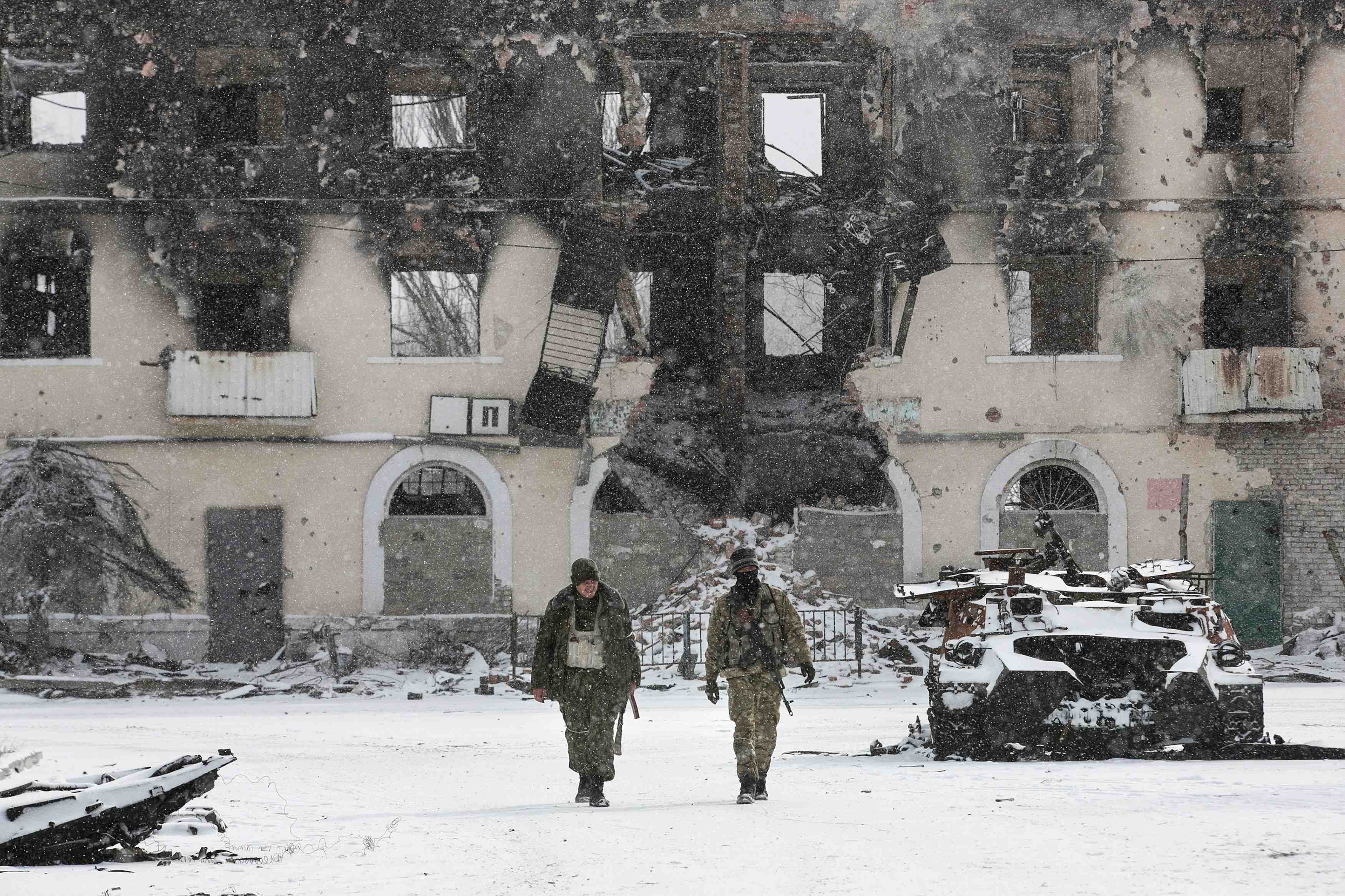 Vers un debut du retrait des armes lourdes dans l’est de l’ukraine ce mardi, selon berlin
