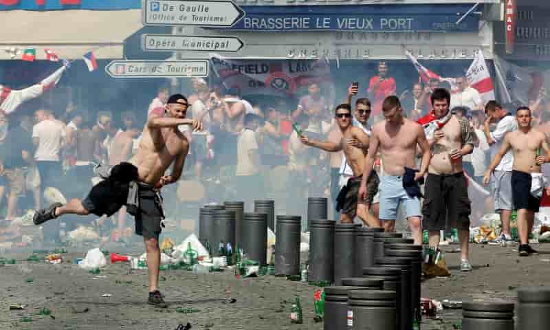 Heurts a marseille avant l’un des matches "a risque" de l'euro