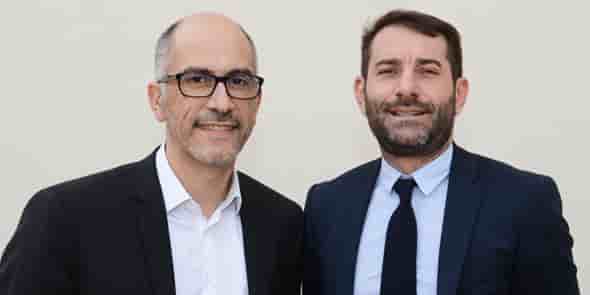 Jean-Claude Gallo, DG délégué de La Tribune, et Jean-Christophe Tortora, président de La Tribune