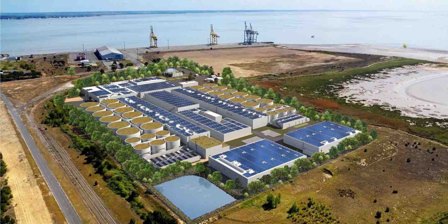 Pure Salmon veut produire en Gironde 10 000 tonnes de saumons par an pour « améliorer la souveraineté alimentaire de la France ».