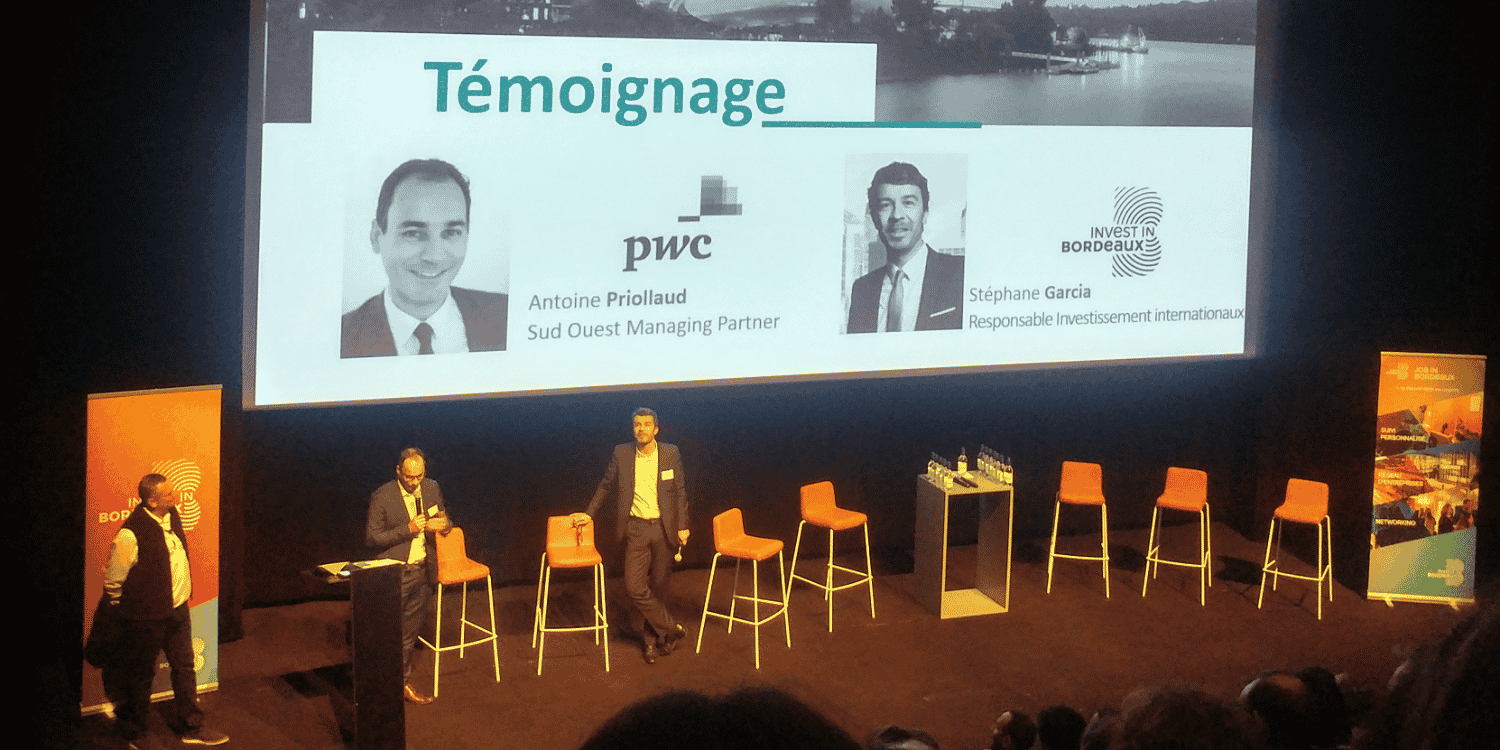 PWC a annoncé ce projet lors du 21e forum d'Invest in Bordeaux