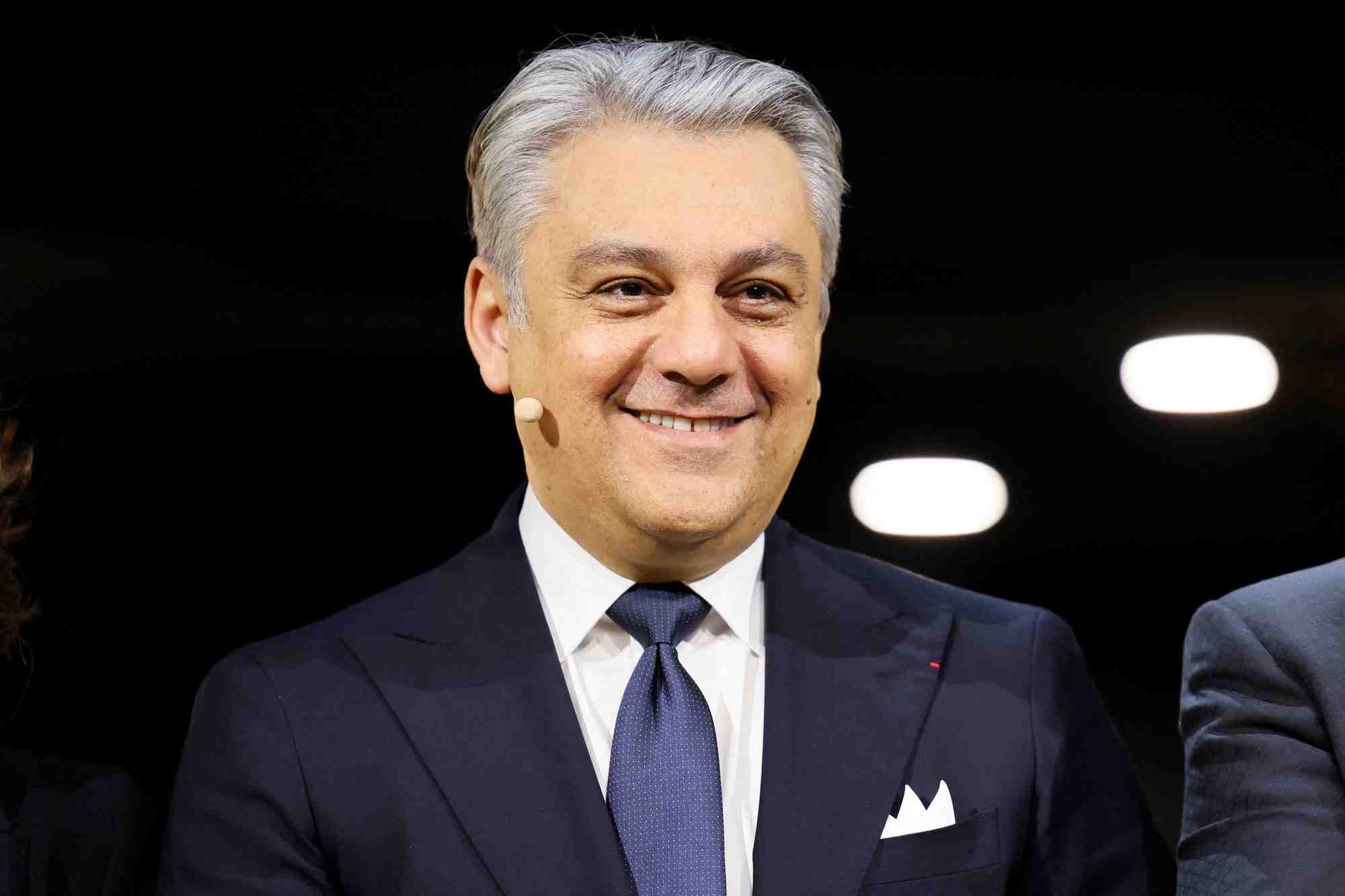 Le president de l'acea, luca de meo