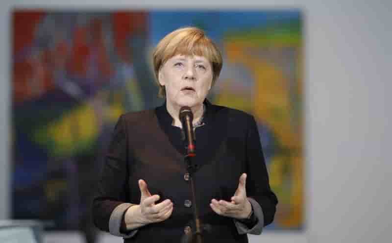 Merkel plaide pour une allemagne ouverte d'esprit
