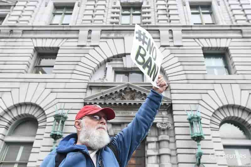 La justice americaine confirme en appel le gel du decret presidentiel