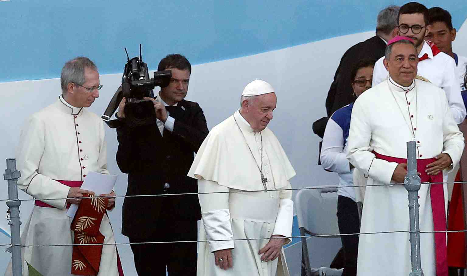 Le pape s'en prend a la stigmatisation "insensee et irresponsable" des migrants