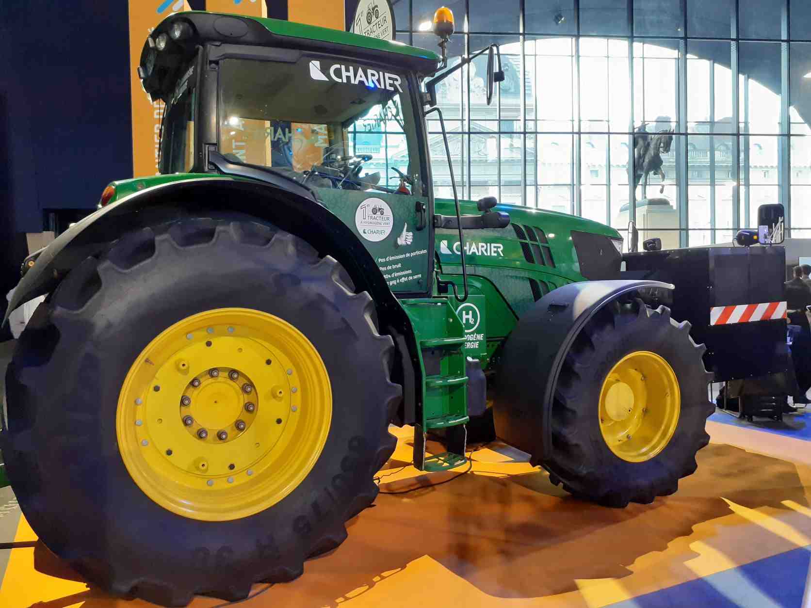 Tracteur à hydrogène Charier