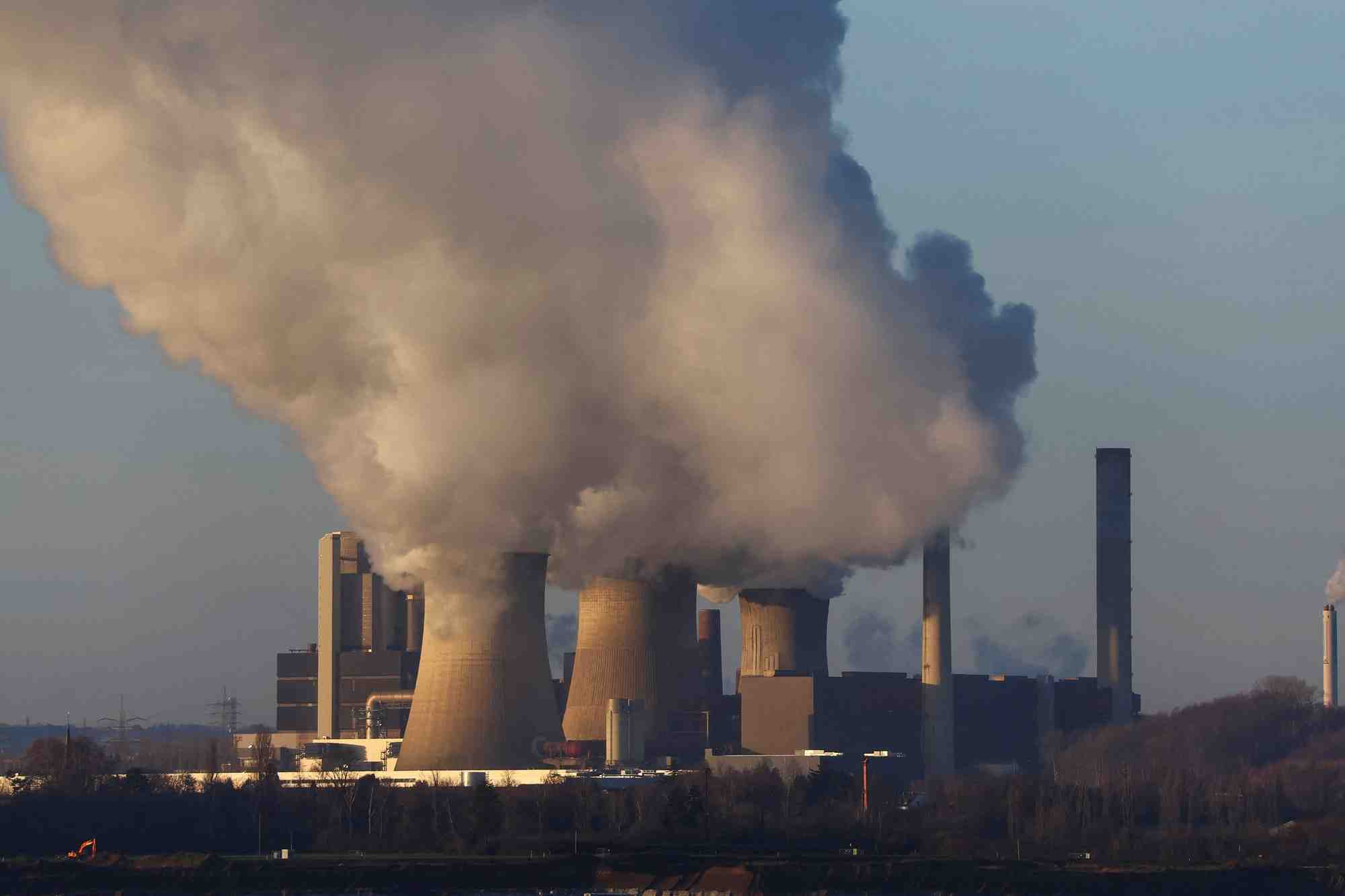 La centrale a charbon de weisweiler en allemagne