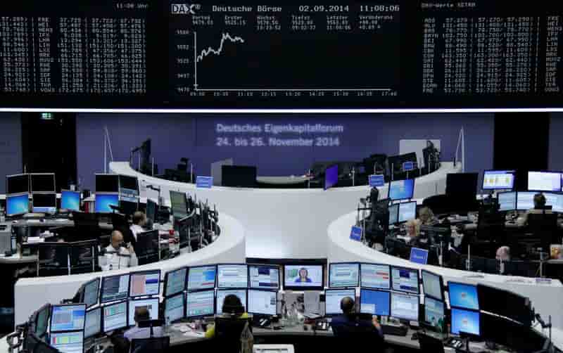 Les Bourses européennes confirment leur rebond à mi-séance