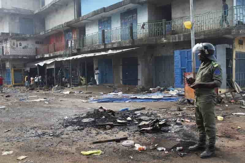 Heurts en guinee avant l'election presidentielle de dimanche