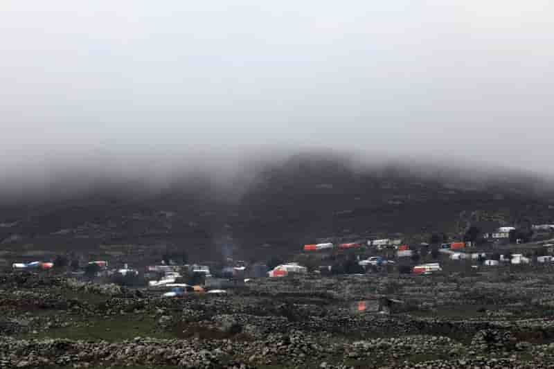 L'armee israelienne dit avoir vise des positions de l'armee syrienne
