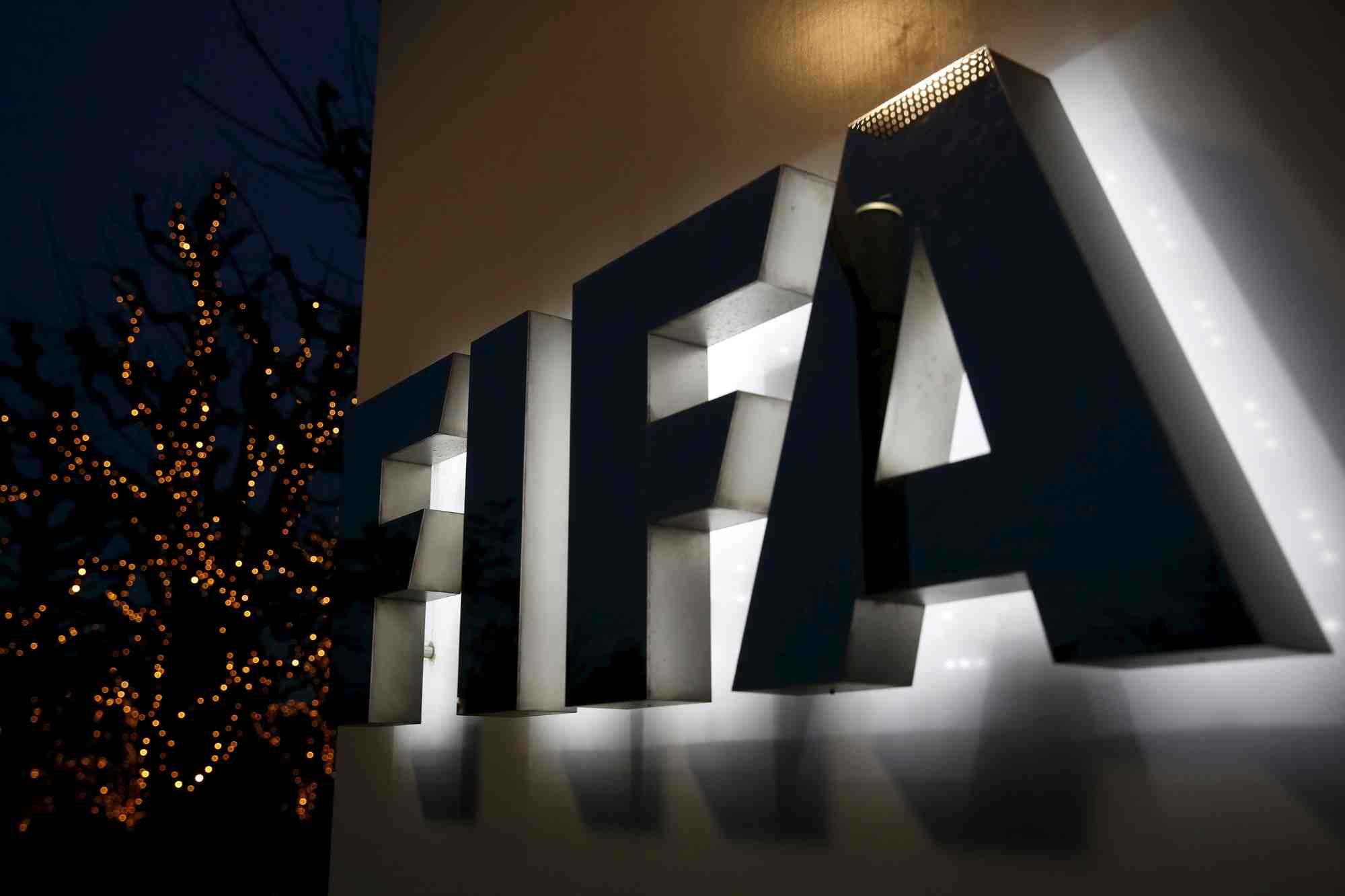 Le logo de la fifa a zurich
