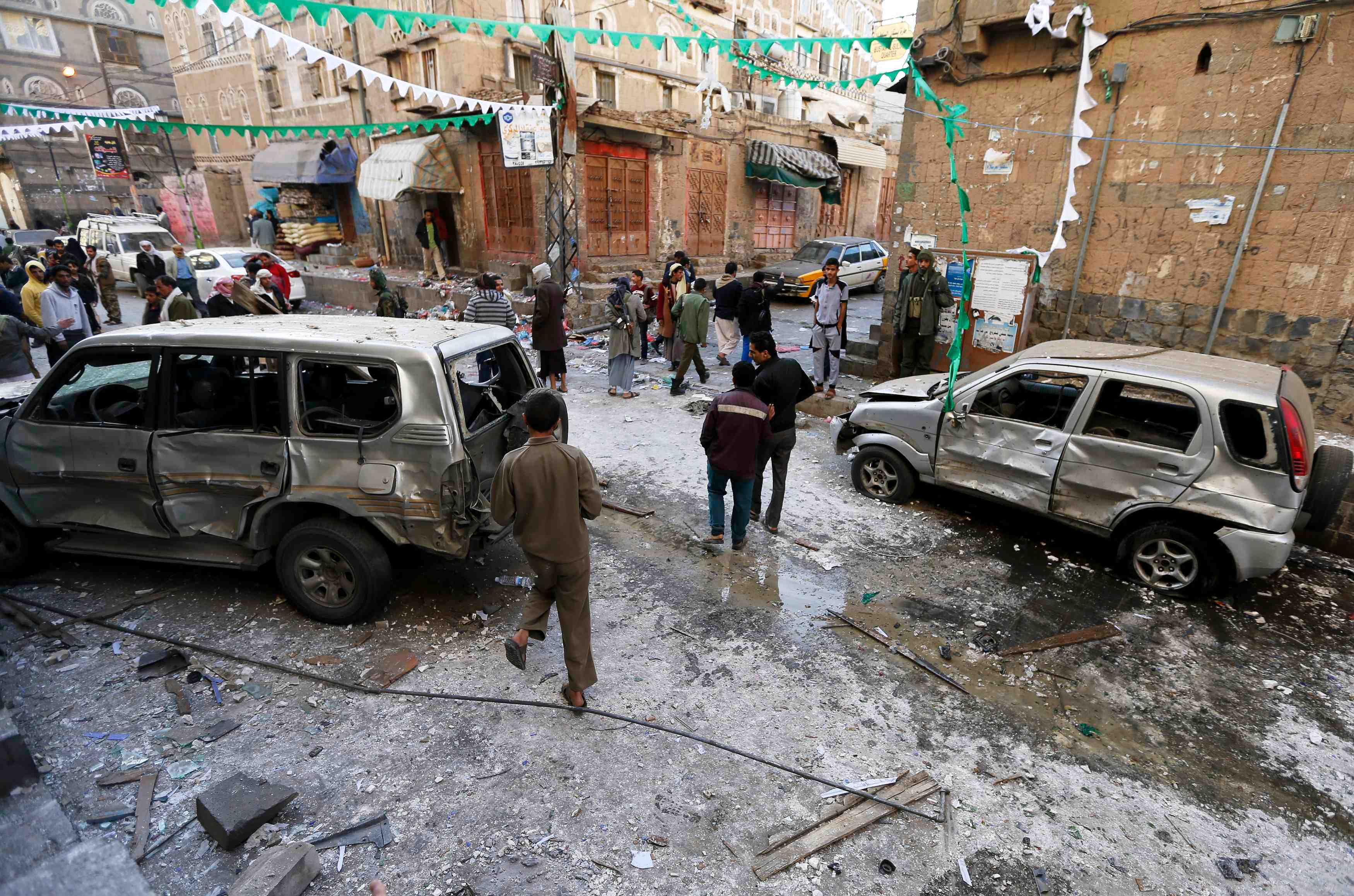 Serie d’explosions a sanaa