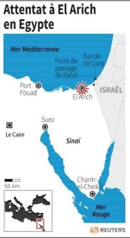 Attentat a el arich en egypte