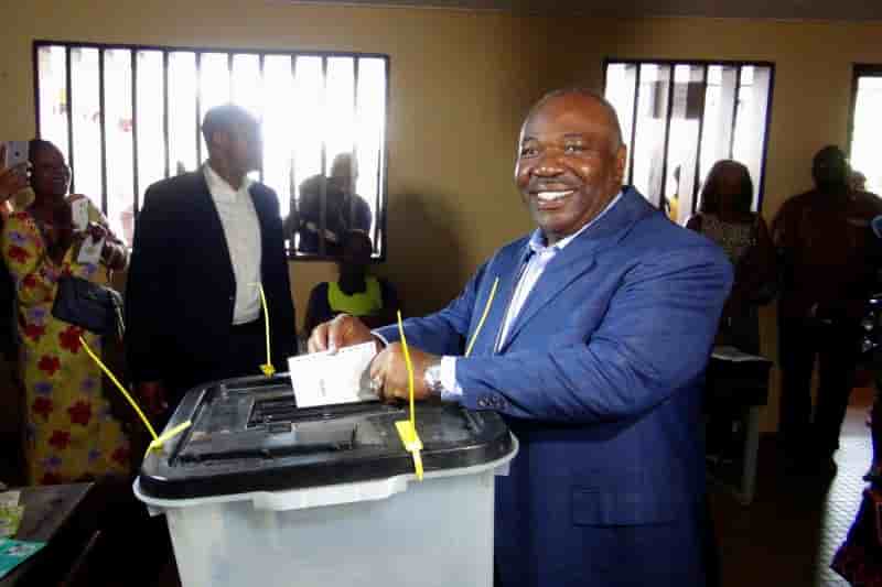 Bongo donne vainqueur par la commission electorale