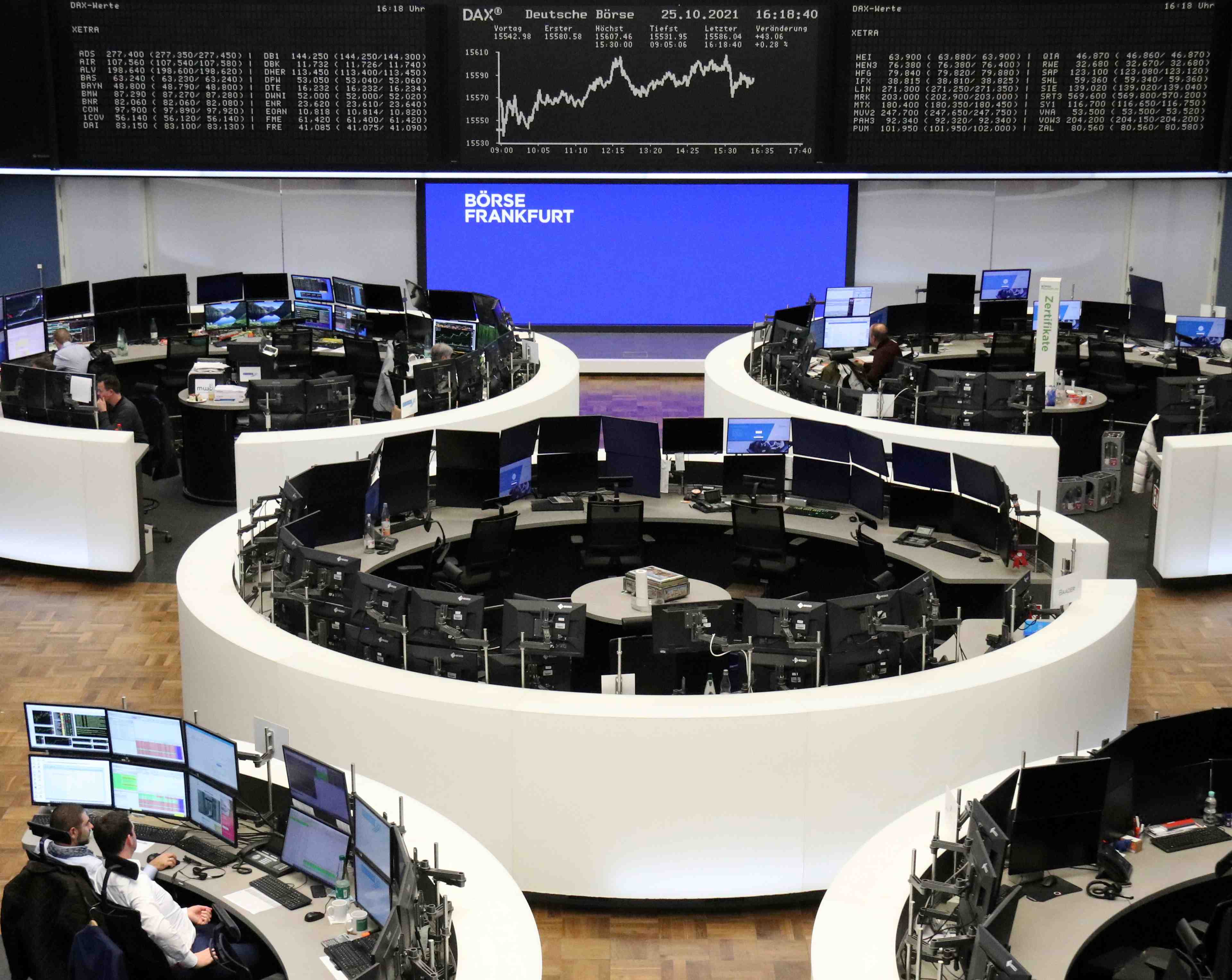 Les bourses europeennes progressent en debut de seance