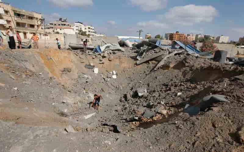 Frappes israéliennes à Gaza, nouveaux tirs de roquettes