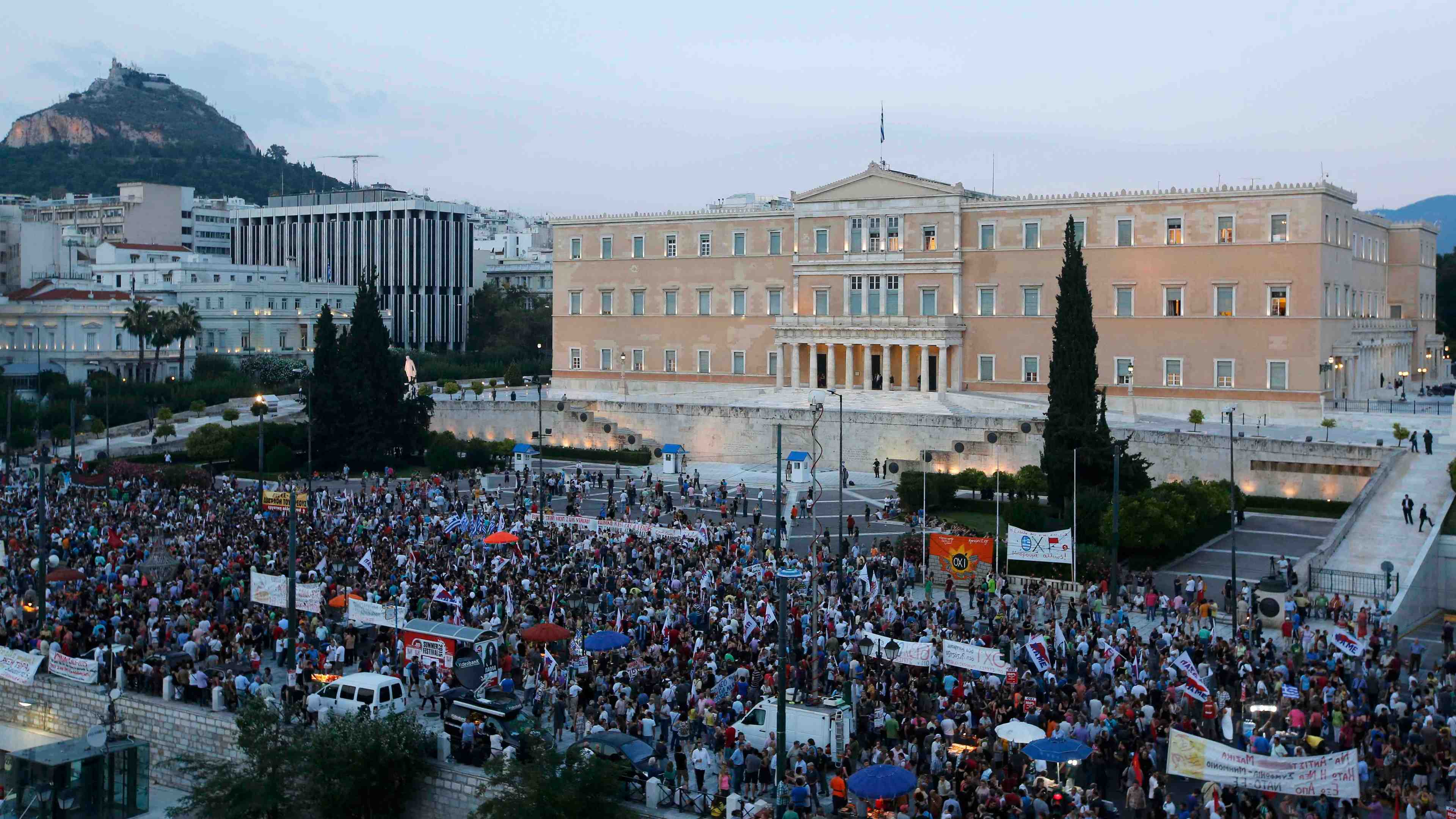 L'euphorie s'evanouit en grece 