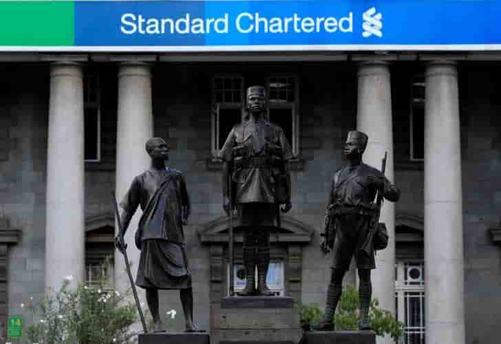 Stanchart double son benefice trimestriel
