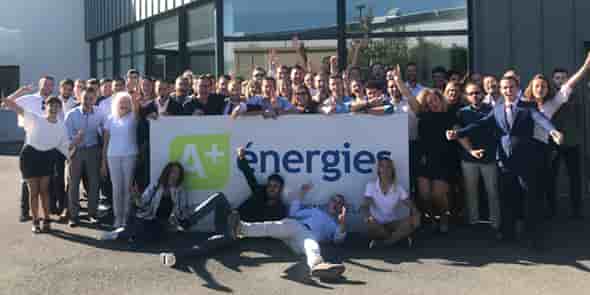 L'entreprise héraultaise A+ Energies, spécialisée dans les solutions énergétiques positives, s'installe à Castries (novembre 2018)