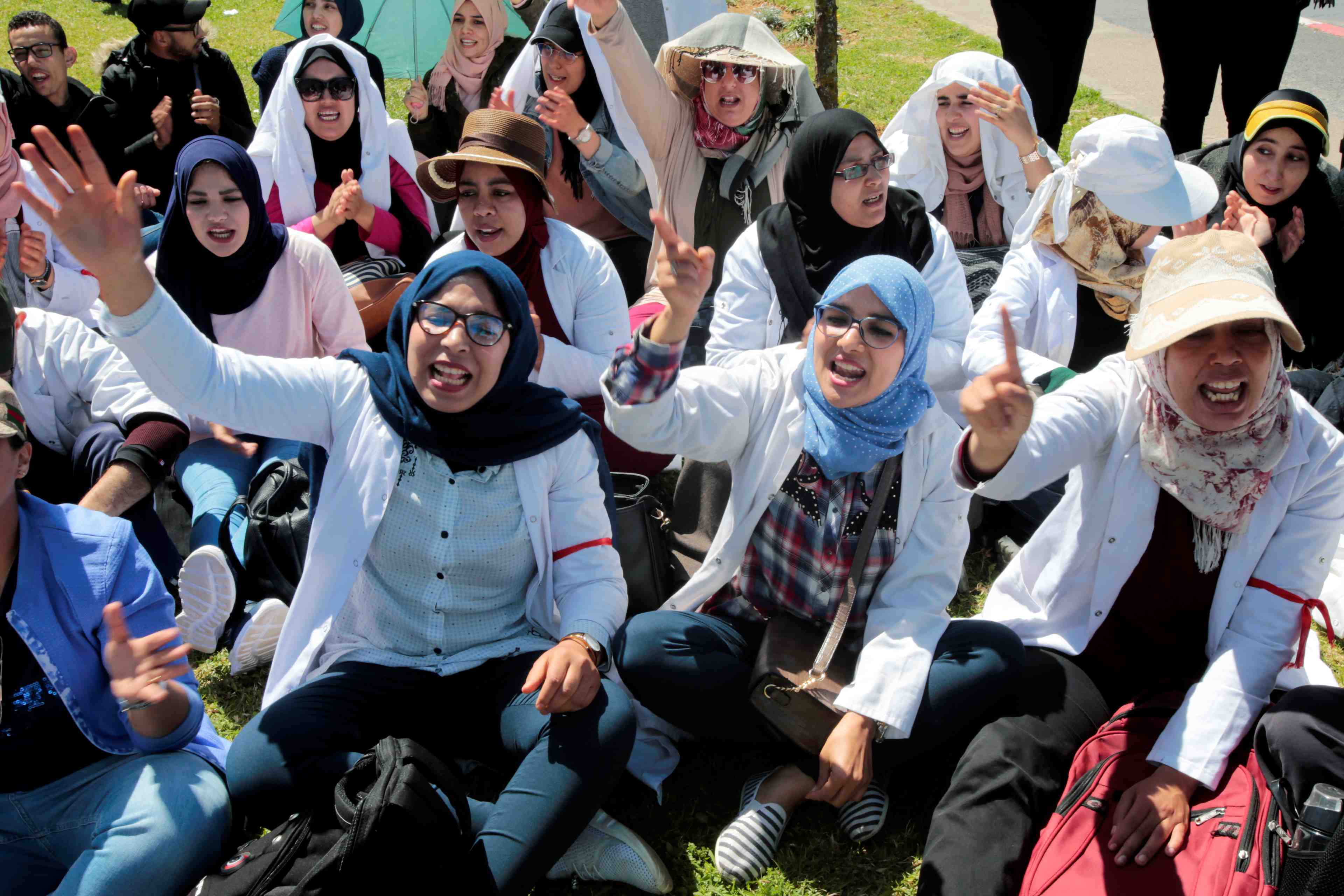 Maroc: les enseignants manifestent a nouveau a rabat