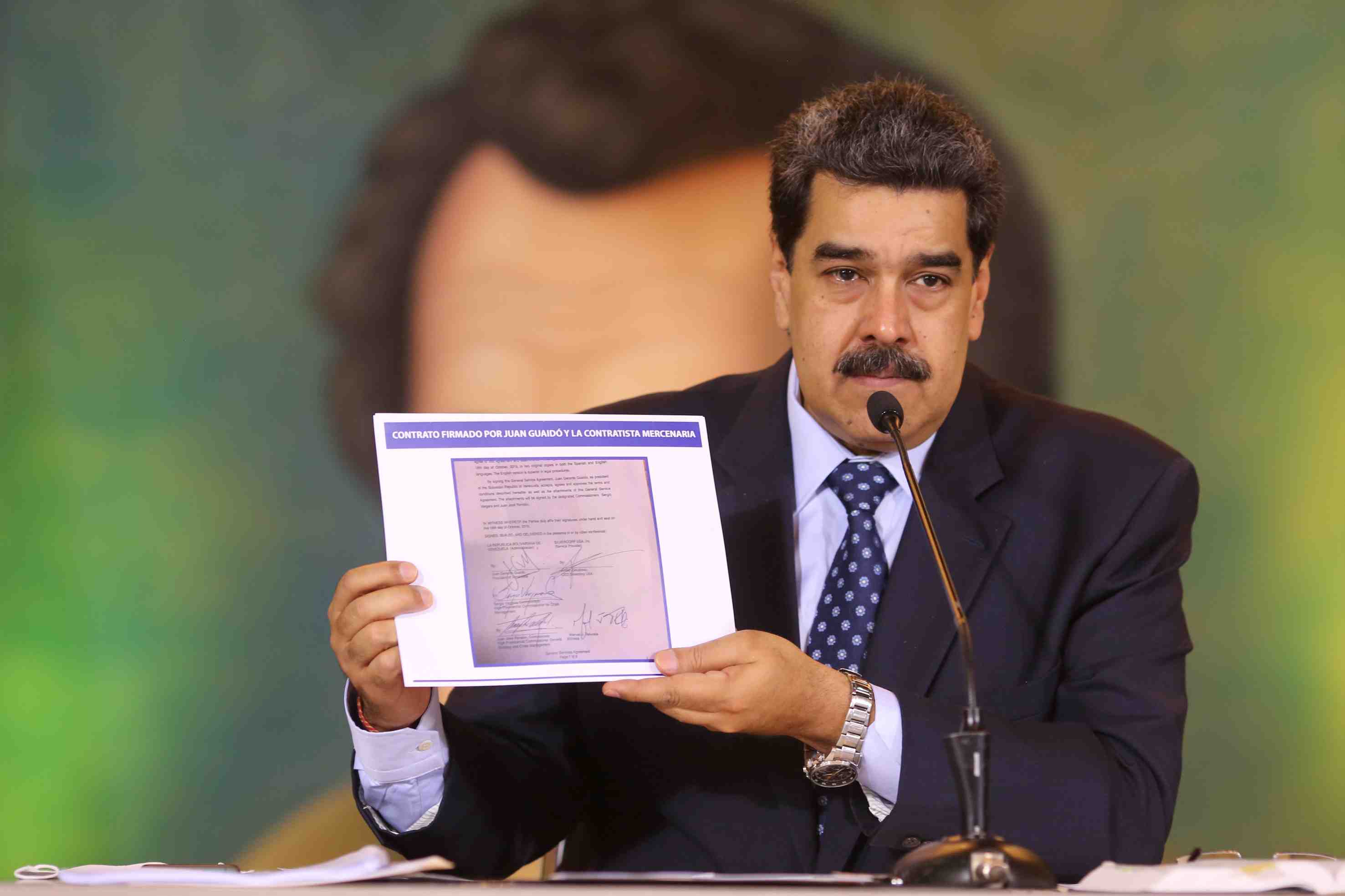 Venezuela: l'opposition a negocie avec une firme pour chasser maduro