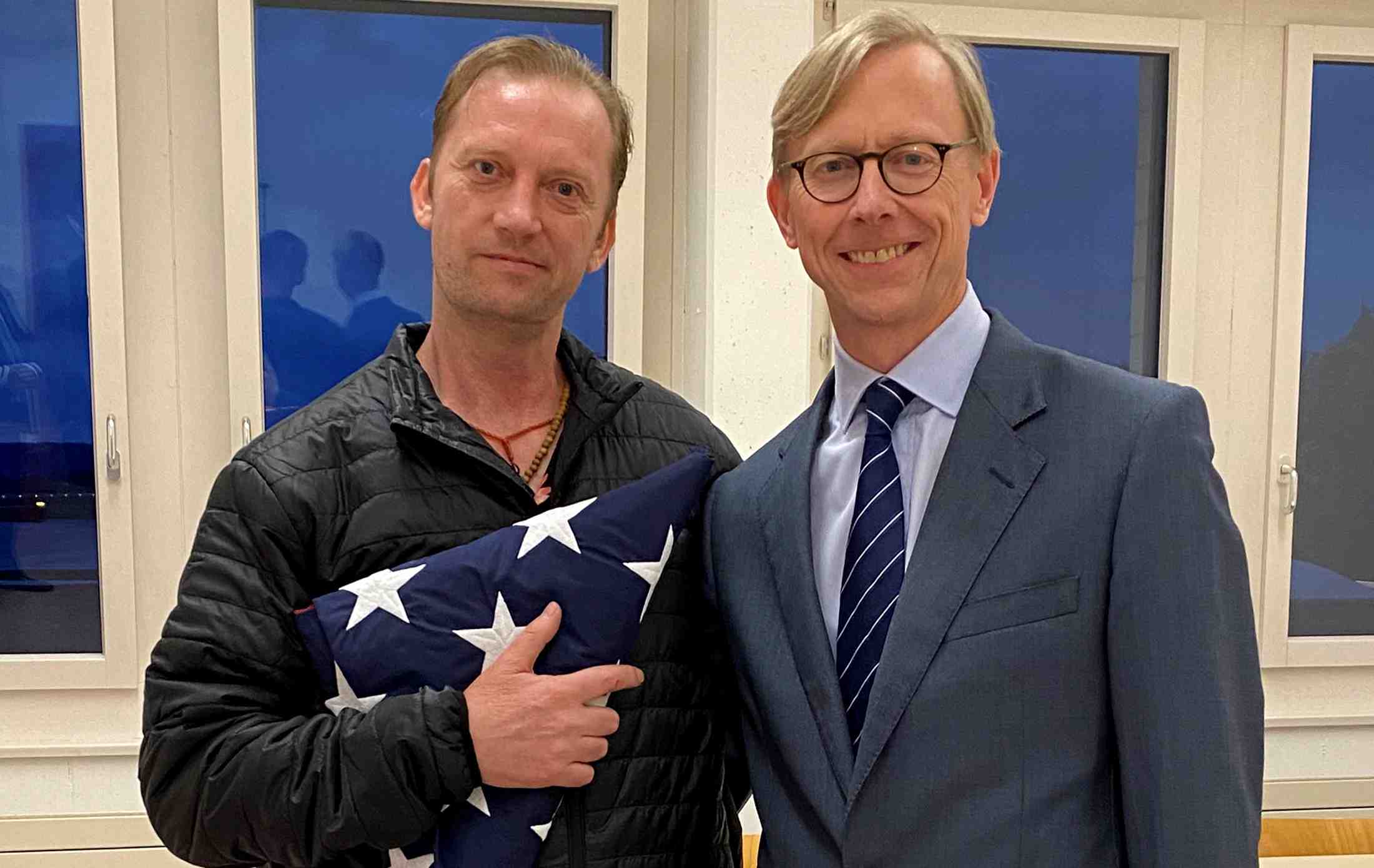 Liberation d'un americain detenu depuis 2018 en iran