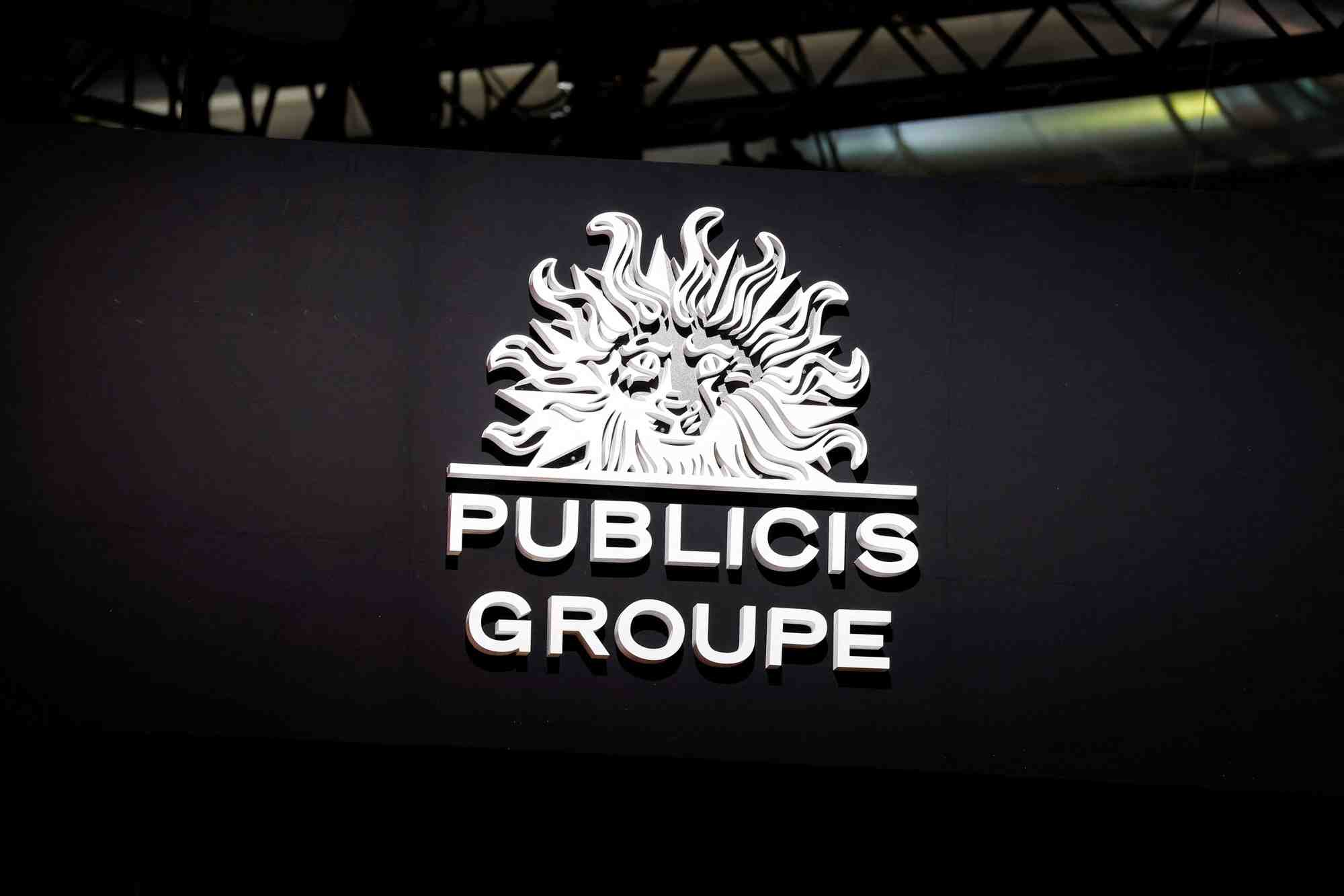 Photo d'archives du logo de publicis