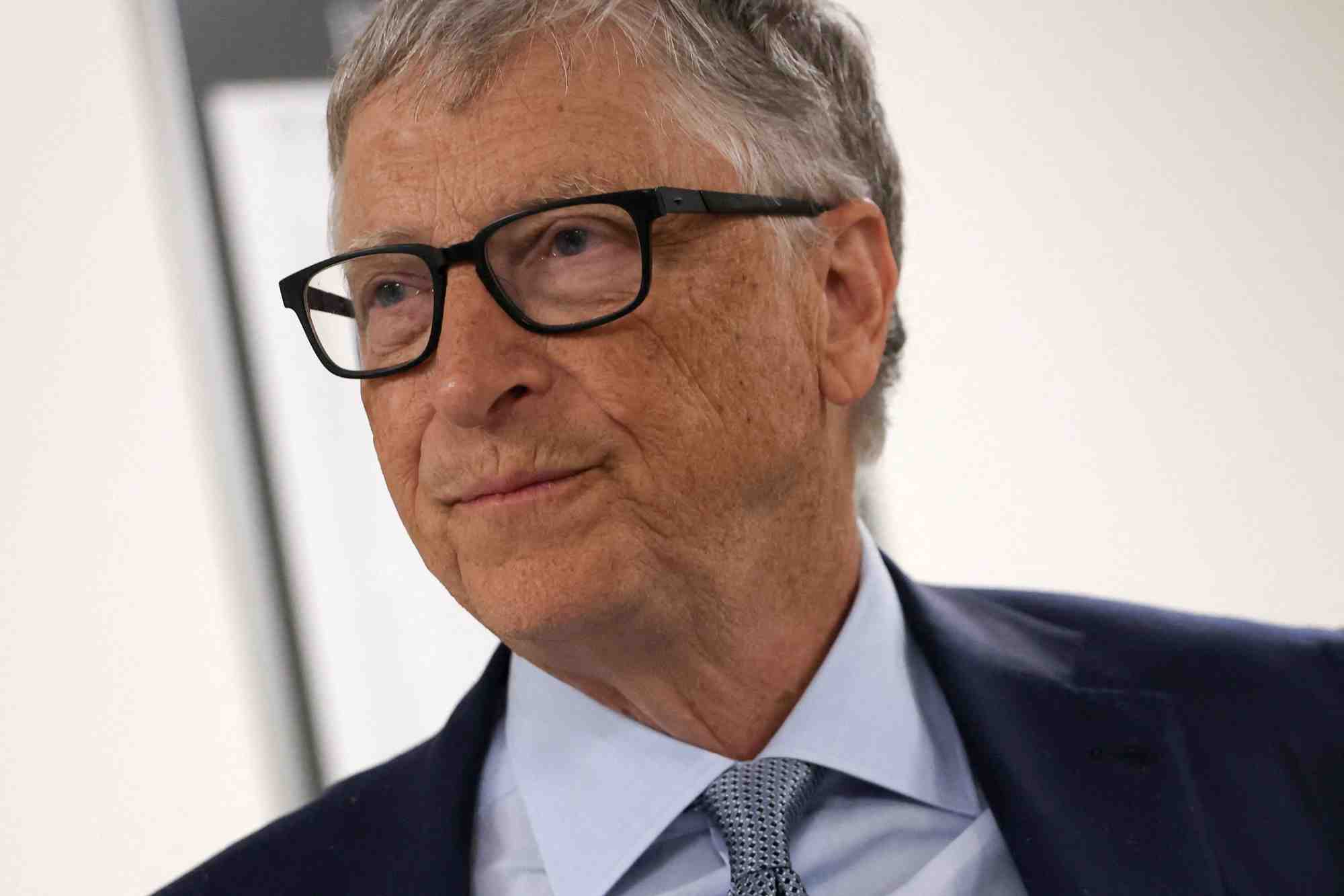 Photo d'archives: le fondateur de microsoft, bill gates, sur capitol hill