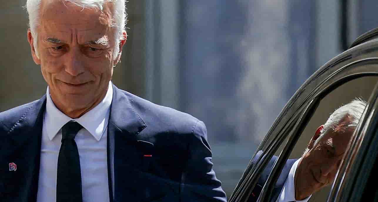Le président du Medef, Patrick Martin, à Matignon le 24 juin.