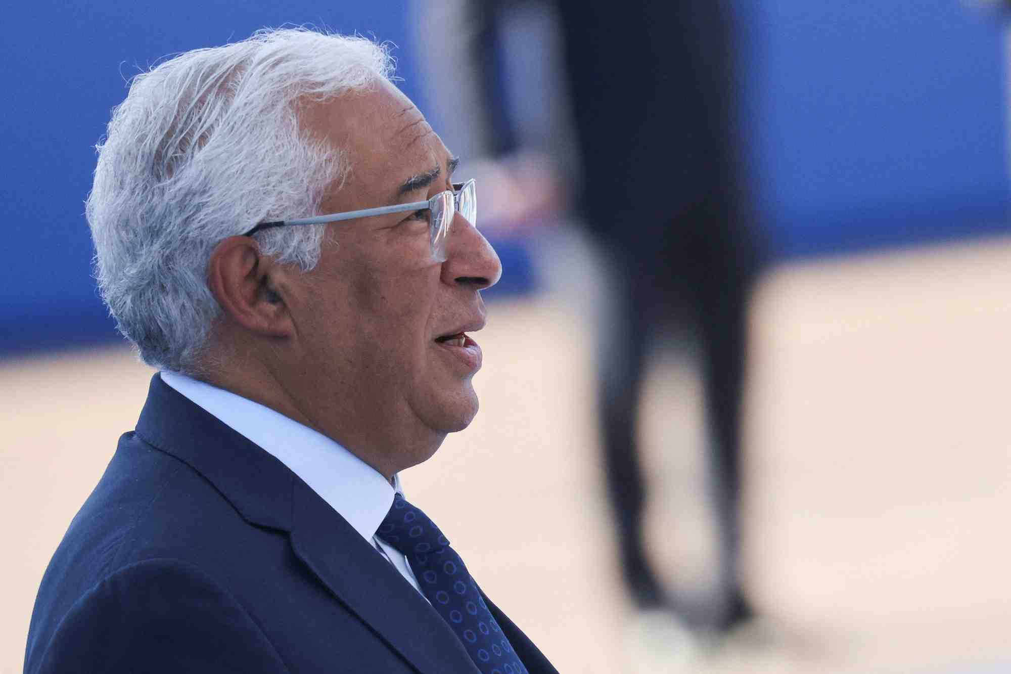 Le premier ministre portugais, antonio costa, a son arrivee au sommet de l'otan a madrid