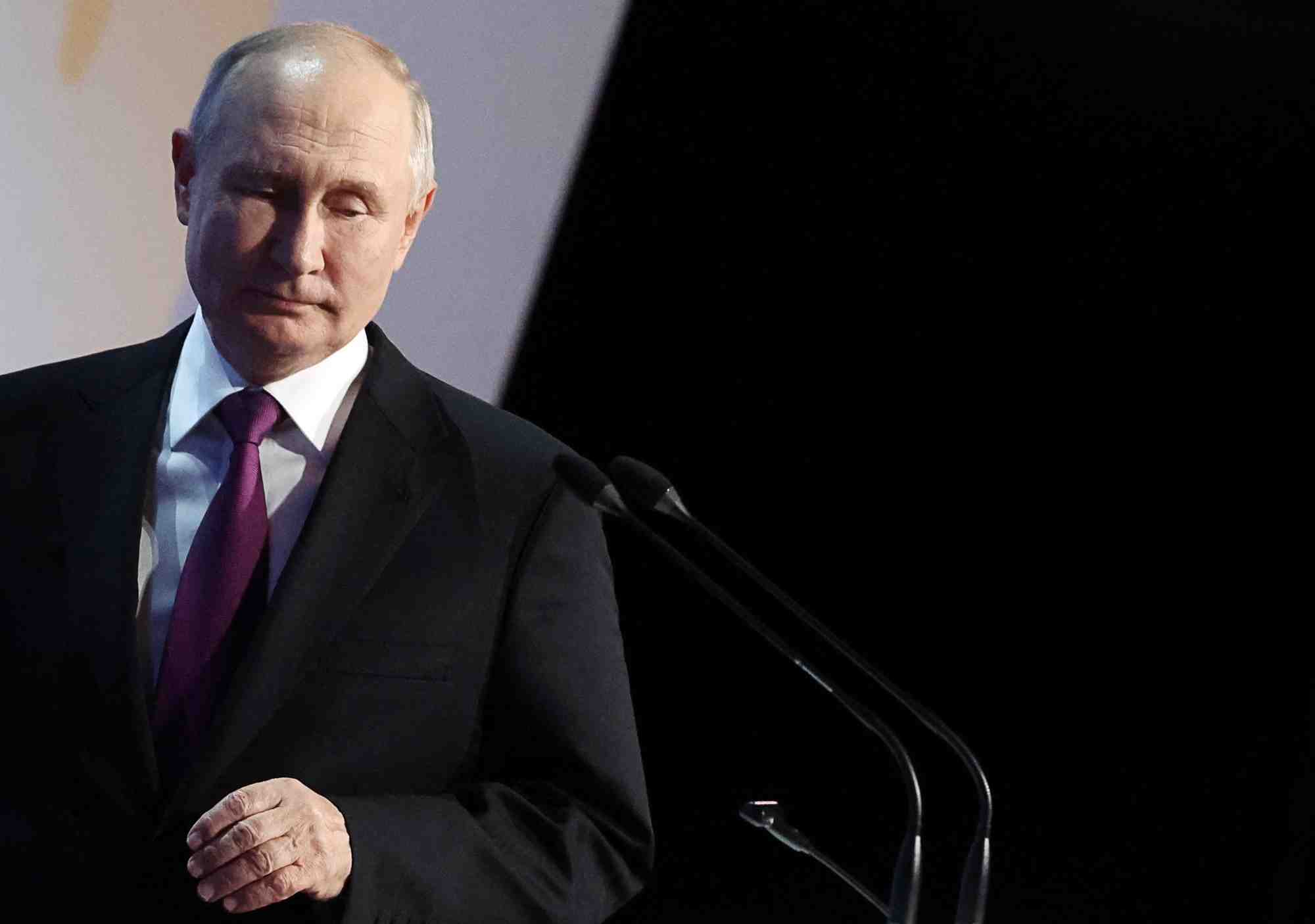 Le president russe vladimir poutine