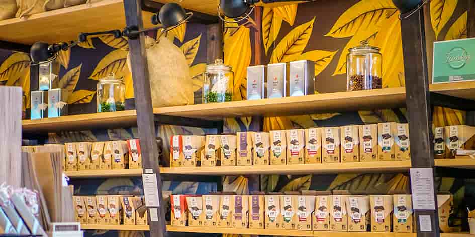 Chez Grain de Sail, le cacao bio vient de République dominicaine et du Pérou.
