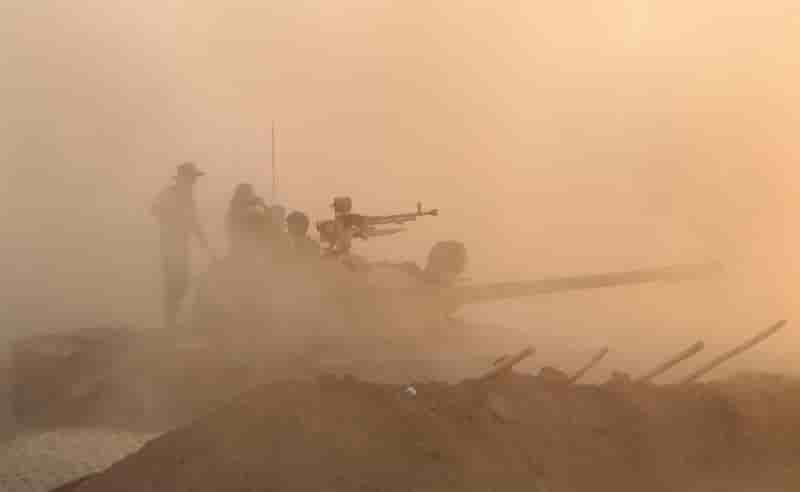 Avancée des peshmerga vers Mossoul avec l'appui de frappes US