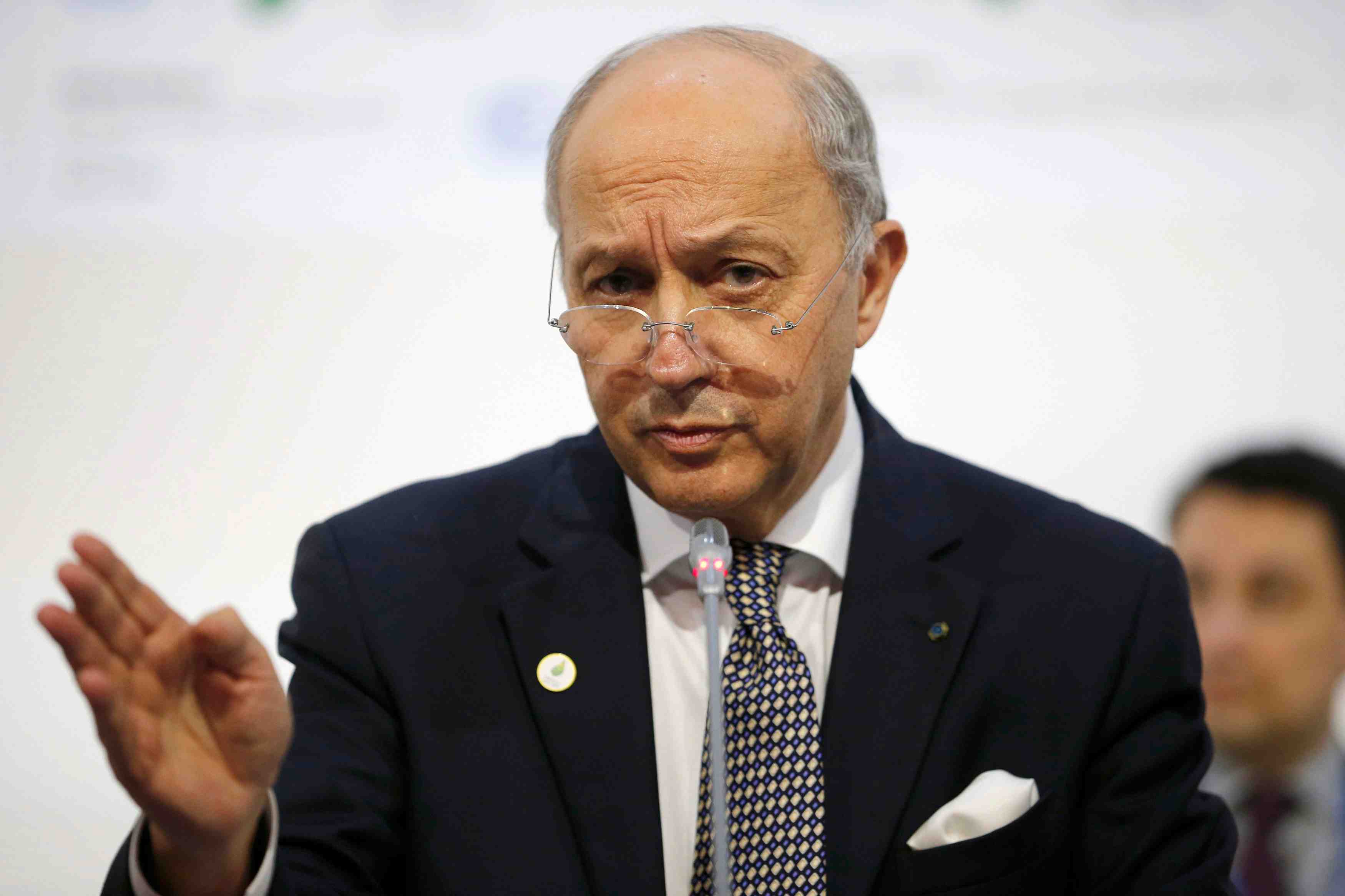 Les conditions pour un accord ambitieux a la cop21 sont reunies, selon fabius 