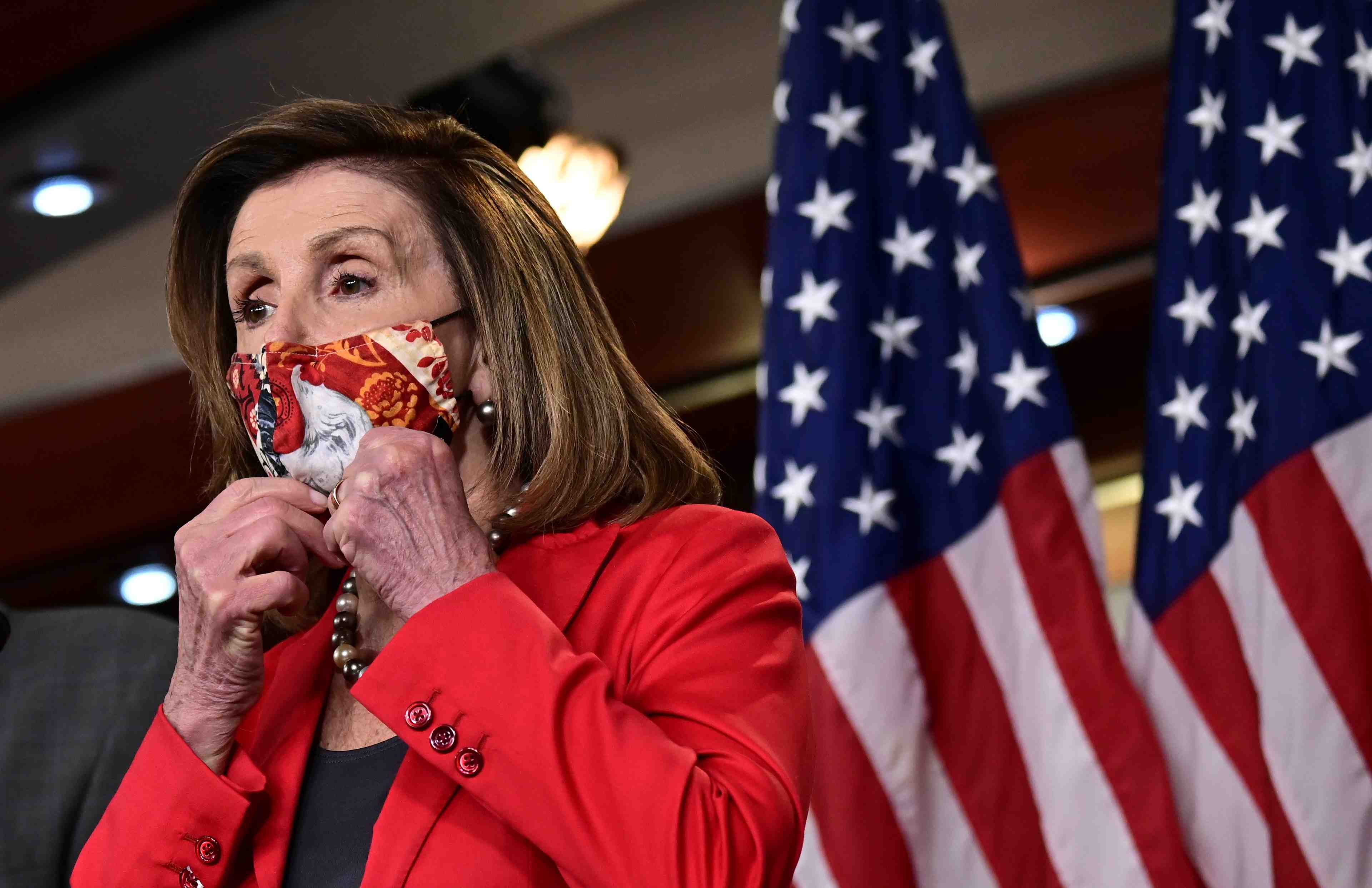 Usa 2020: pelosi salue "une nouvelle journee d'espoir" avec biden