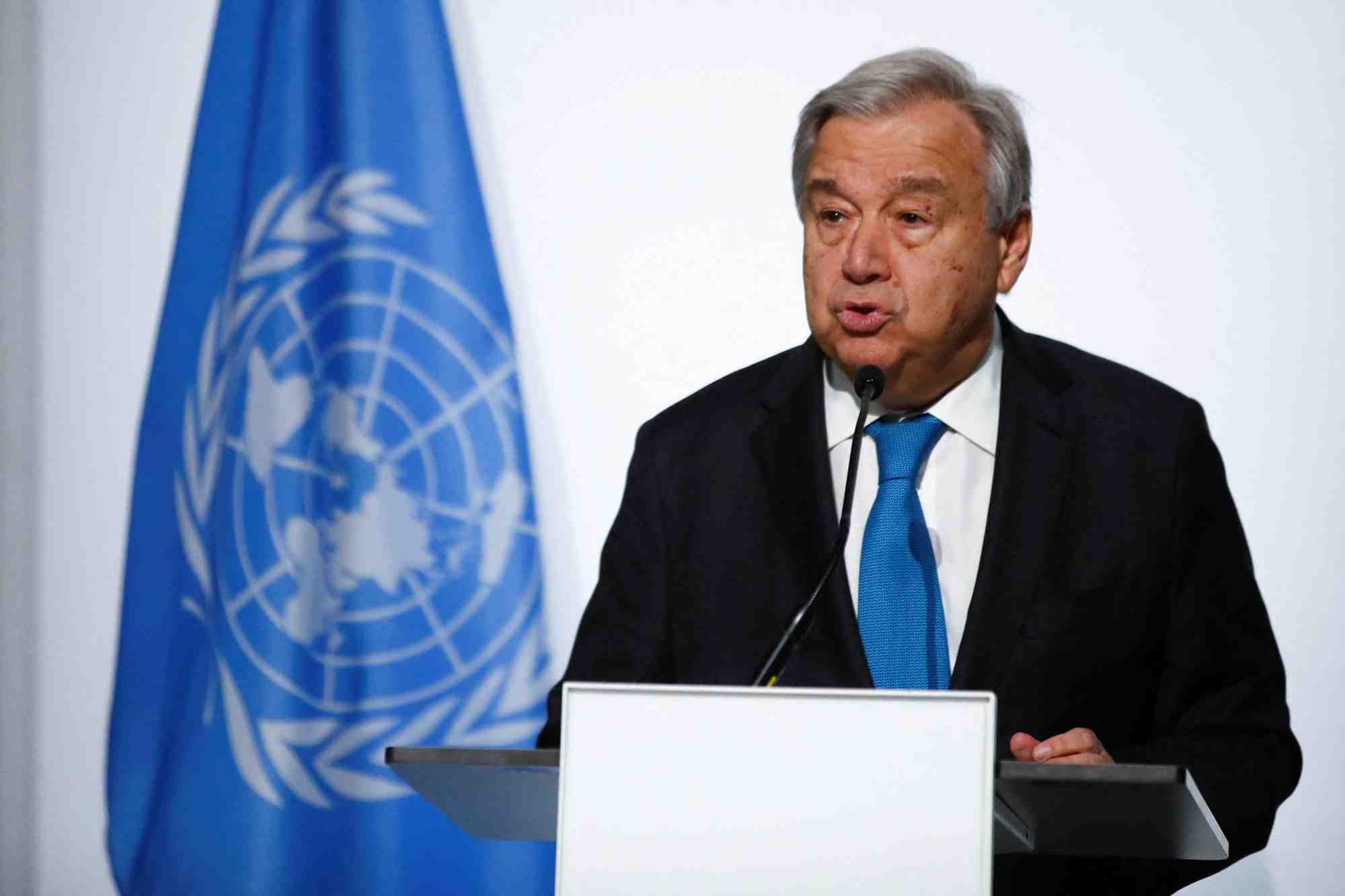 L'"egoisme" des nations retarde l'adoption d'un traite sur la protection des oceans, declare guterres