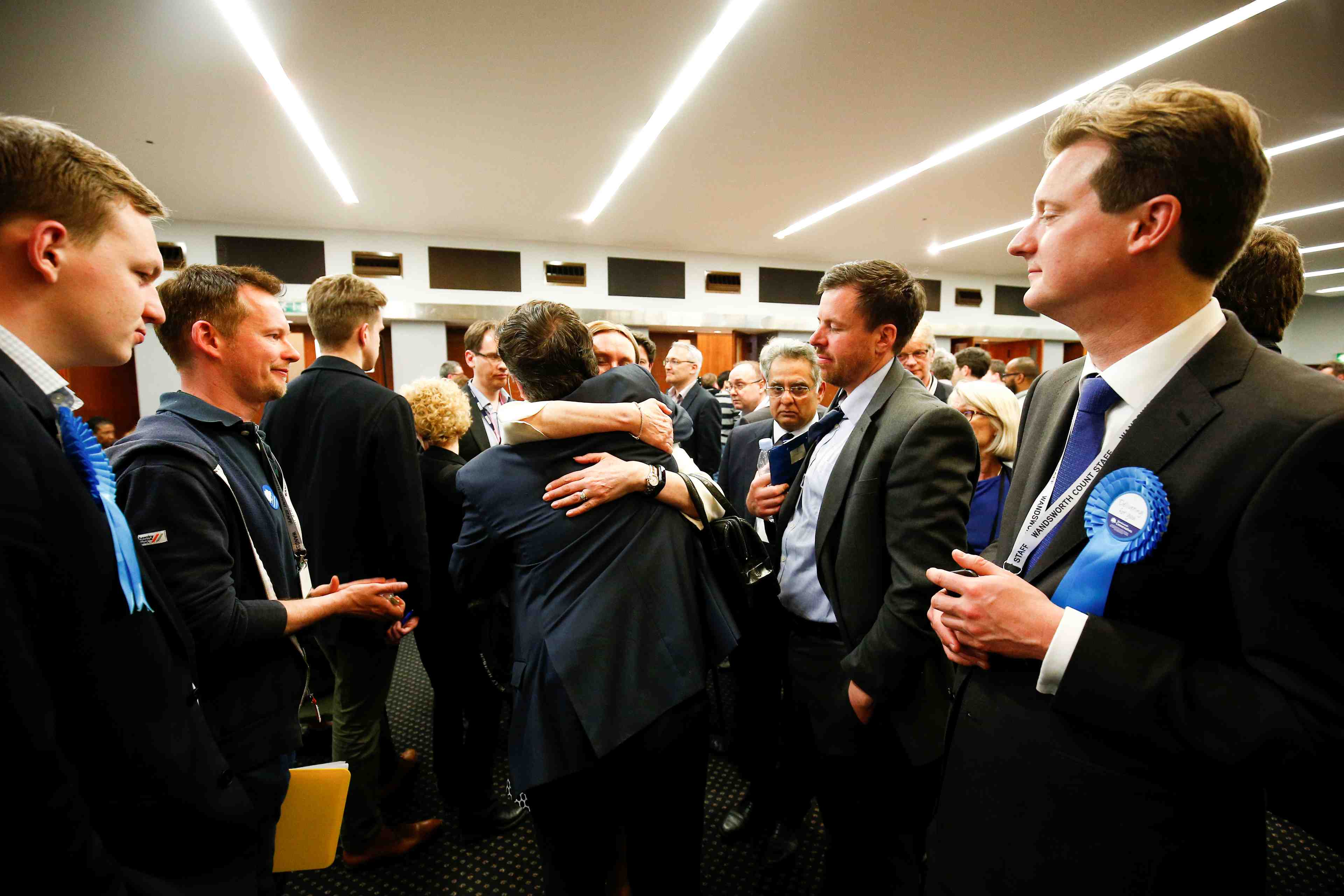 Les conservateurs gardent le controle d'un district clef de londres