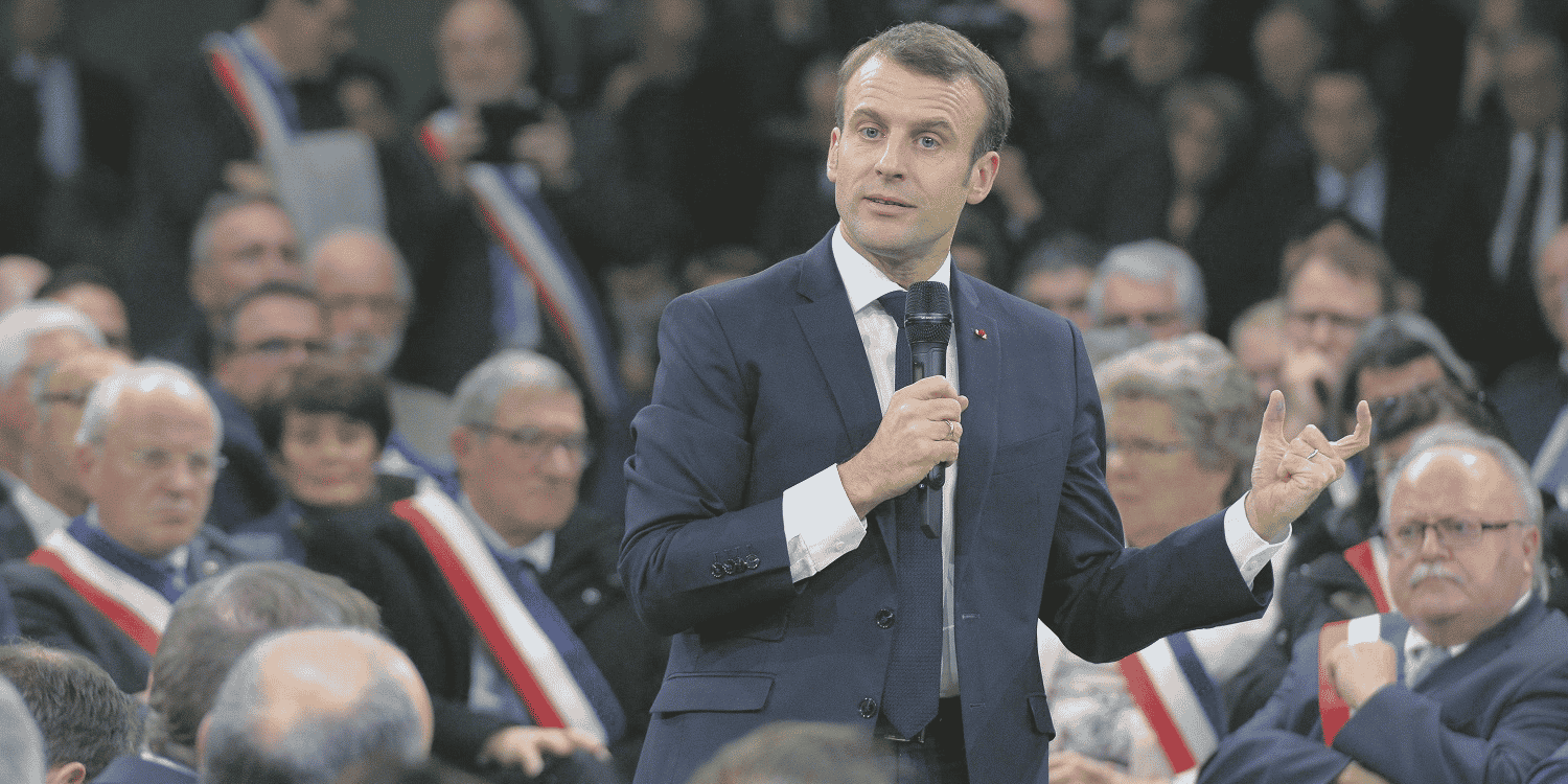Emmanuel Macron, Grand débat