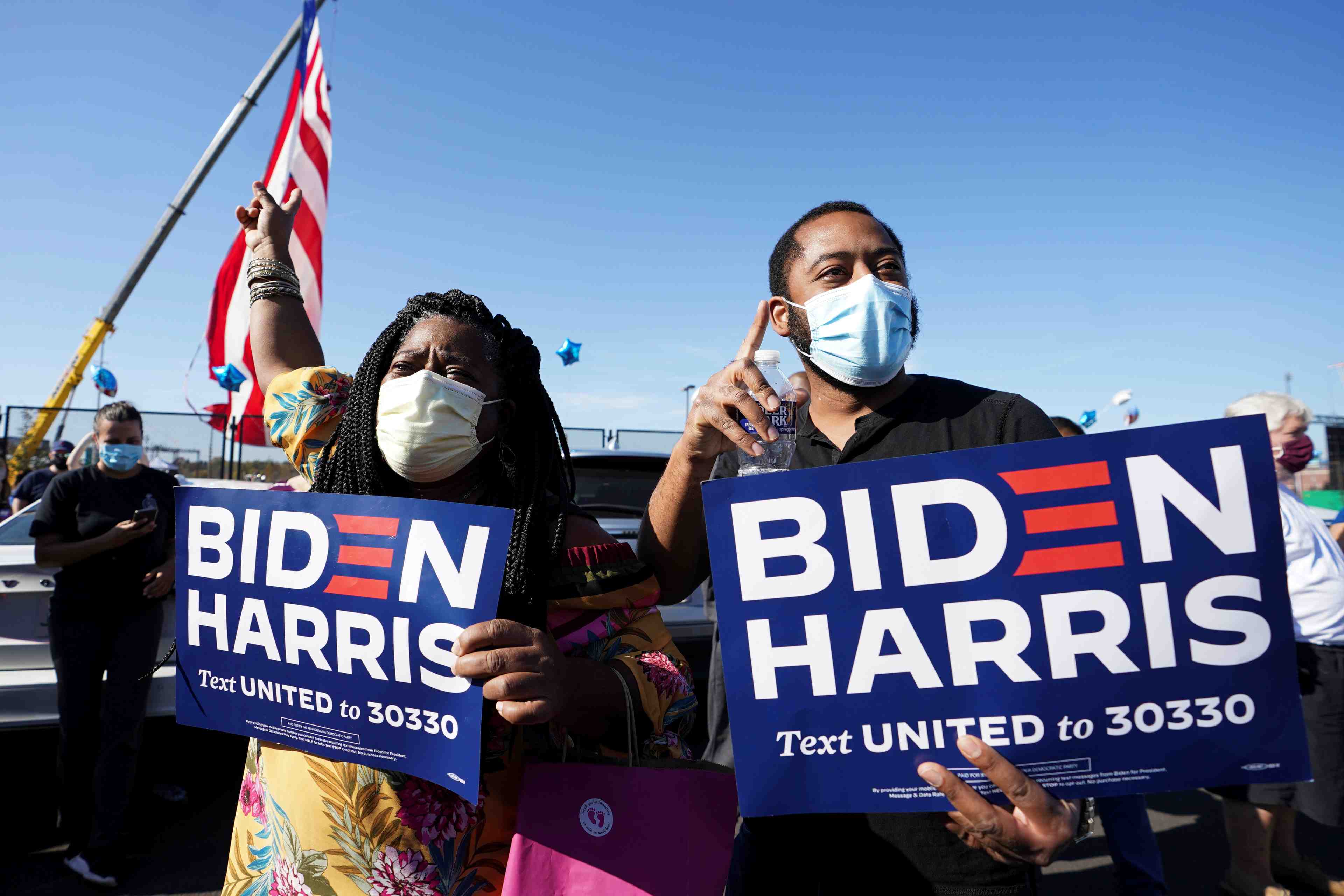 Joe biden elu president des etats-unis, selon les medias us