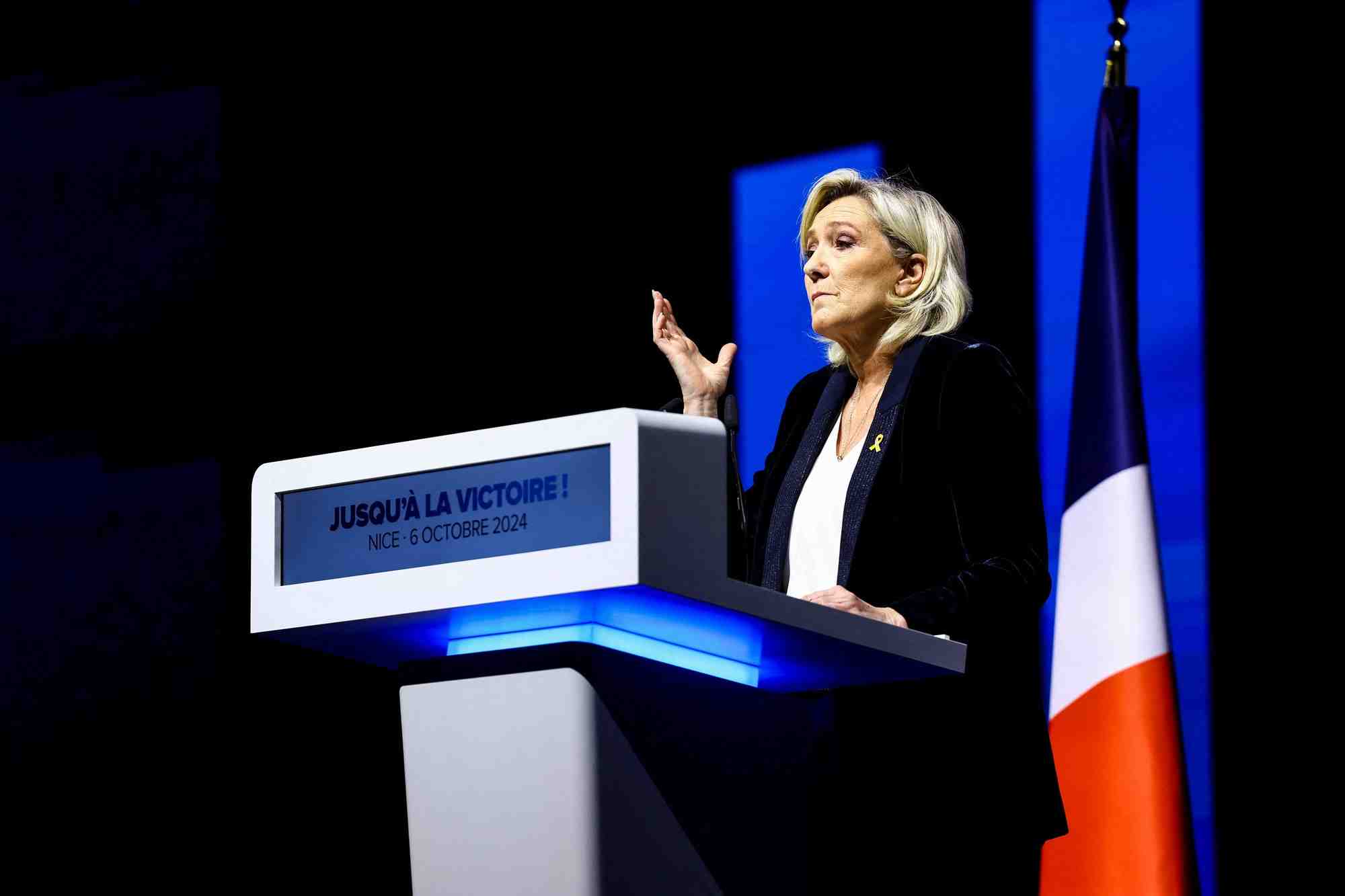 Evenement du rassemblement national a nice