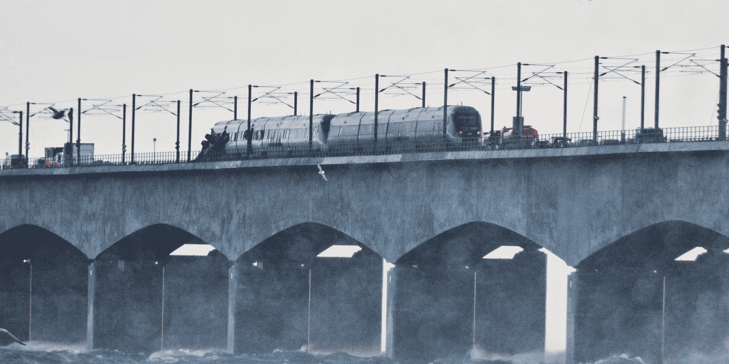 Danemark: six morts dans un accident de train sur un pont