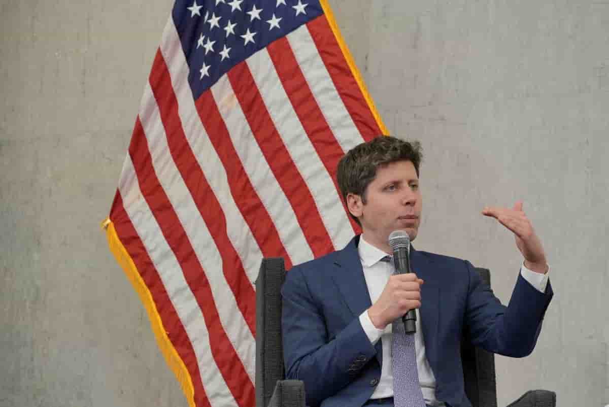 Sam Altman, patron d'OpenAI (photo d'archive).