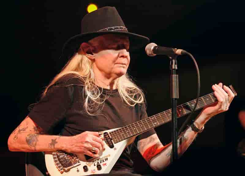 Décès du bluesman texan Johnny Winter