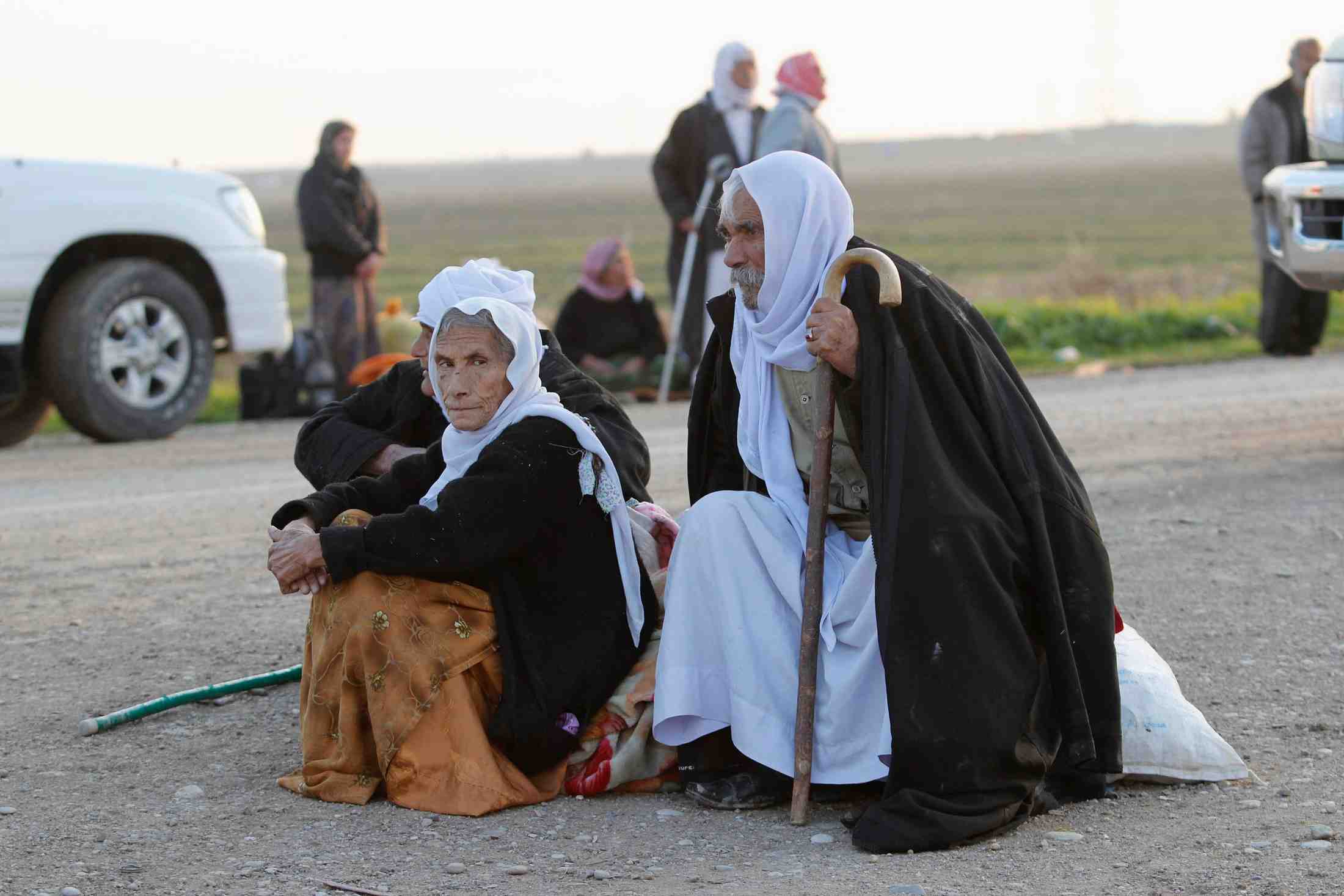 L'etat islamique relache 350 yazidis dans le nord de l'irak