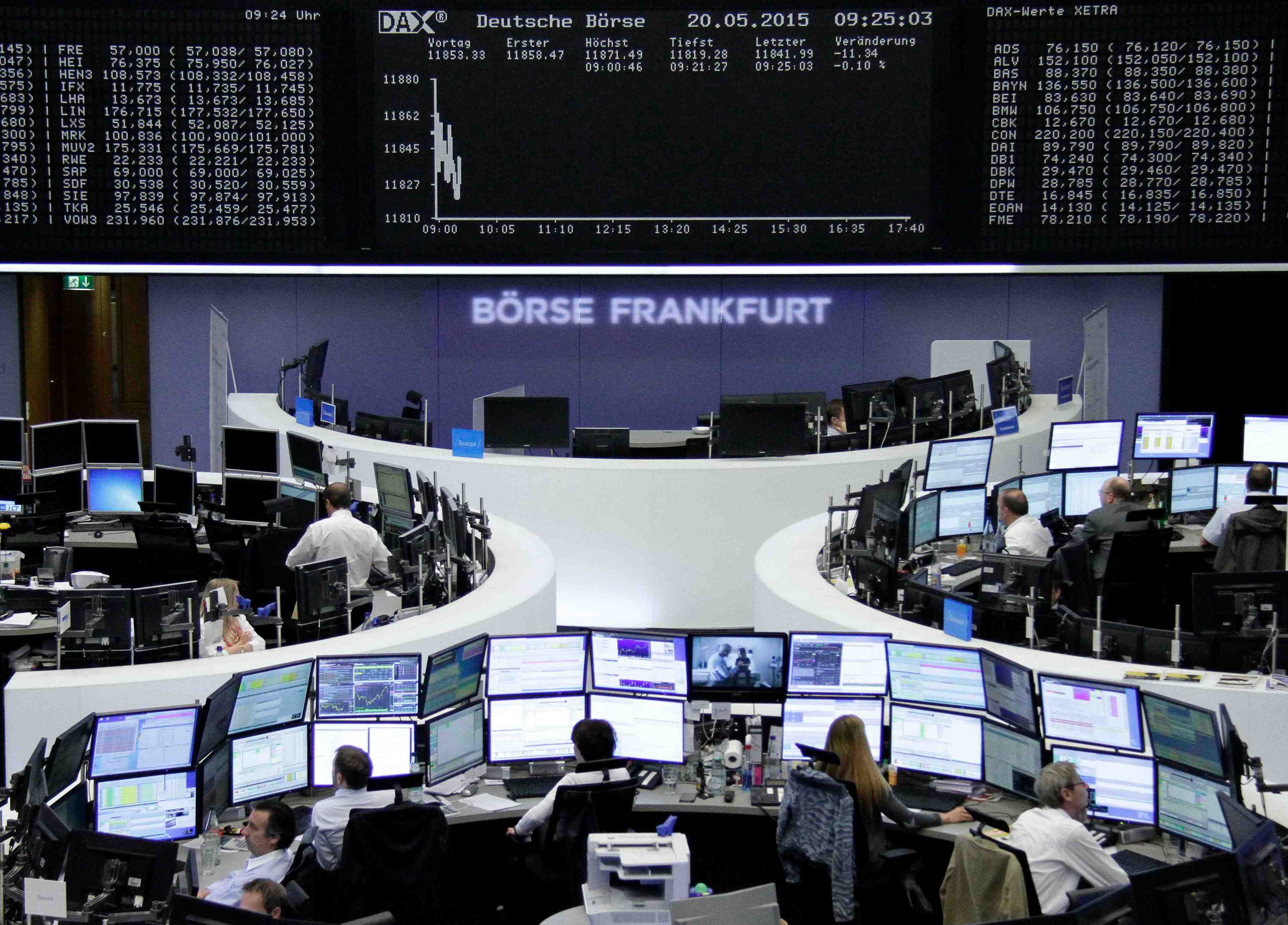 Les bourses europeennes ouvrent sur une note stable