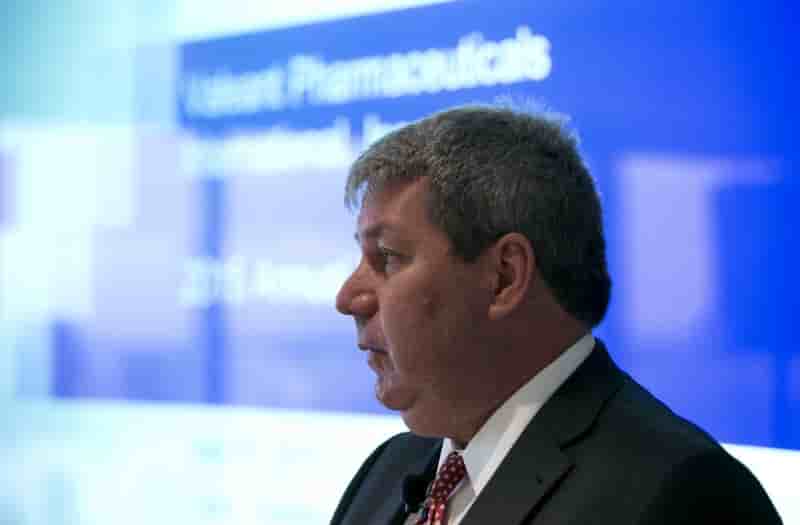 Le directeur general de valeant michael pearson va demissionner