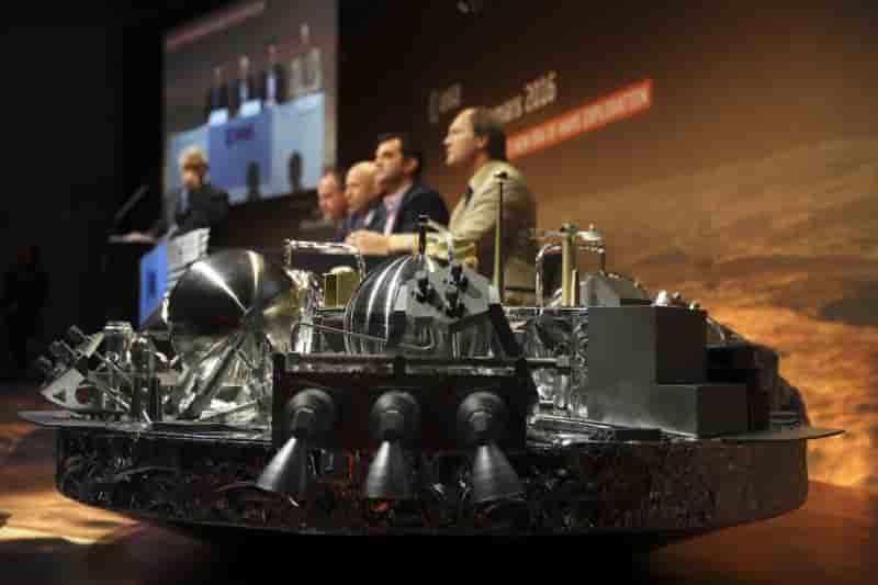 Le sort de module schiaparelli preoccupe les scientifiques