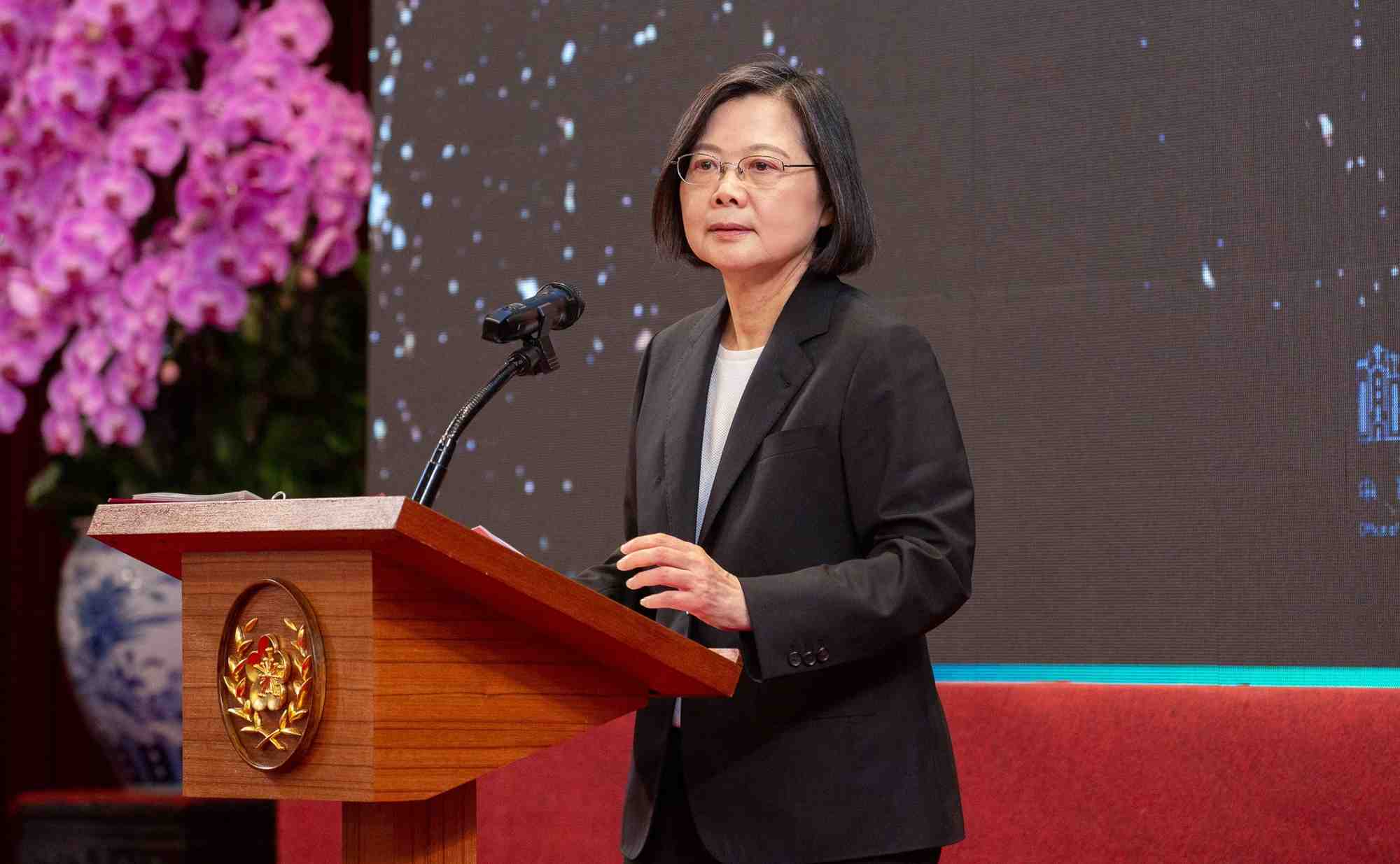 Tsai Ing-wen, présidente de Taïwan, passera la main en janvier prochain après avor effectué deux mandats.