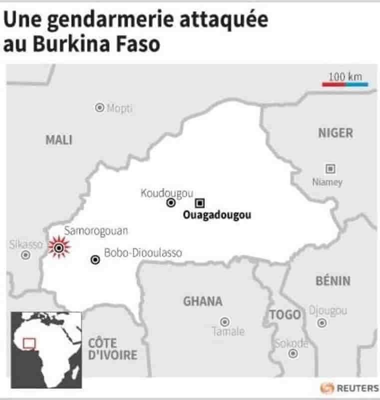 Une gendarmerie attaquee au burkina faso