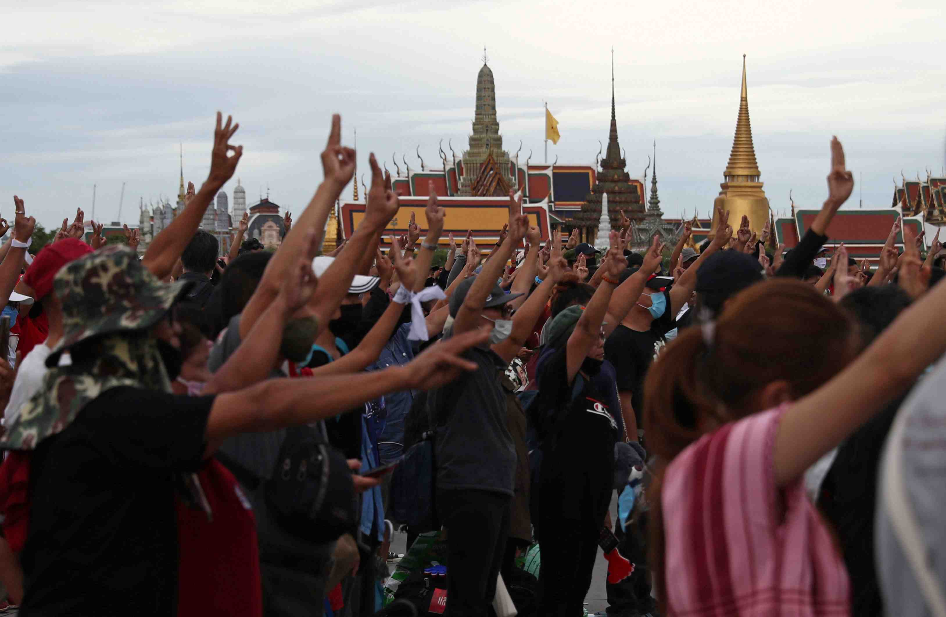 Nouvelle manifestation anti-gouvernementale en thailande